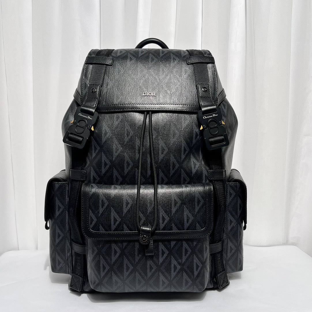 DIOR HIT THE ROAD LARGE BACKPACK CD Diamond Canvas