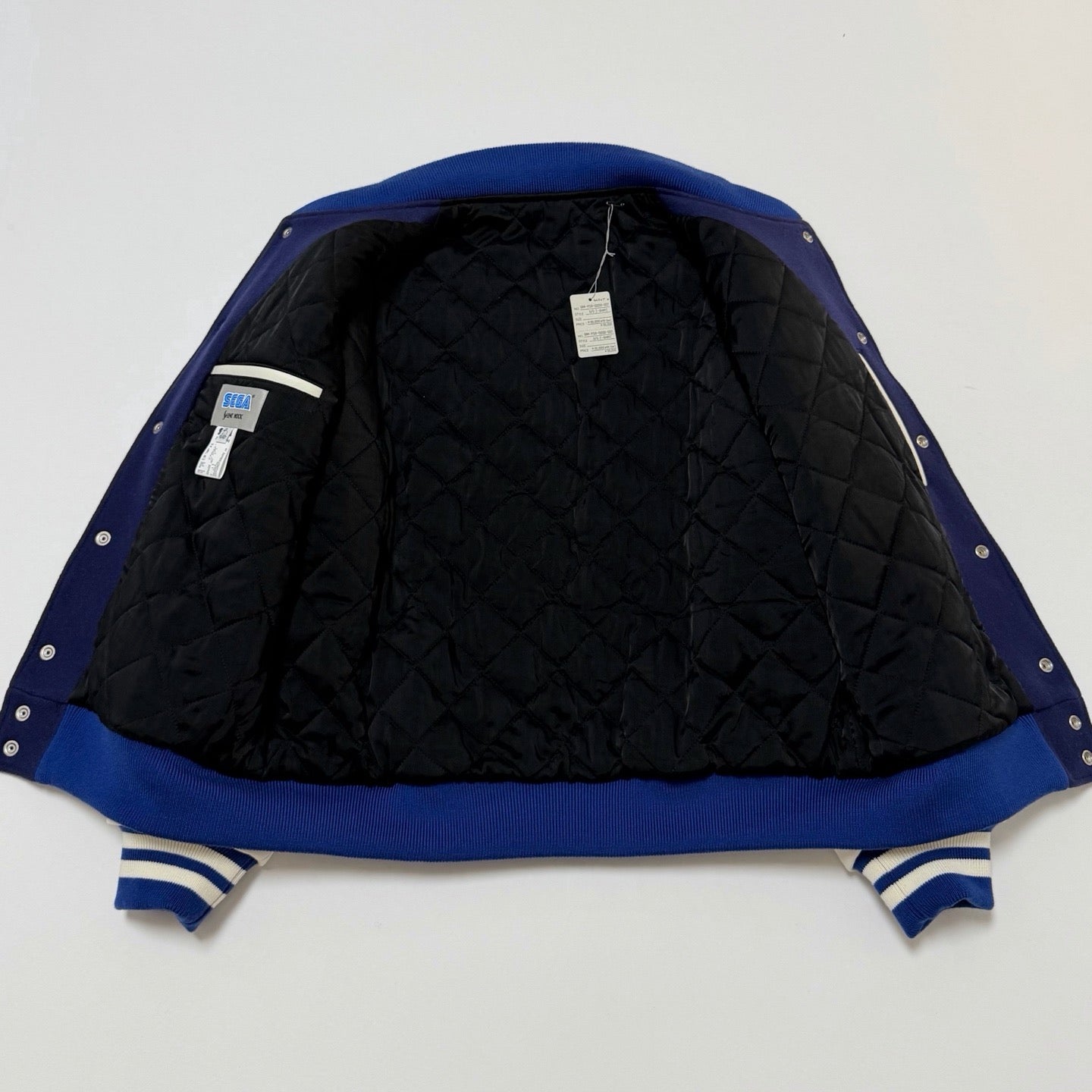 Saint Michael x Sega Varsity Jacket Blue