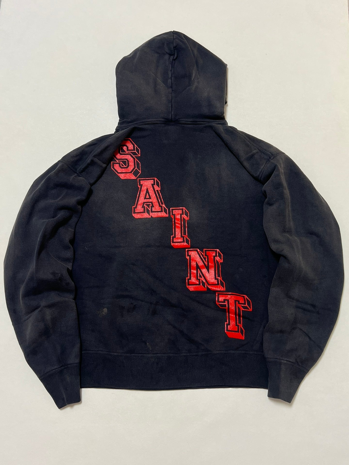 Saint Michael Angel Hoodie 'Black'