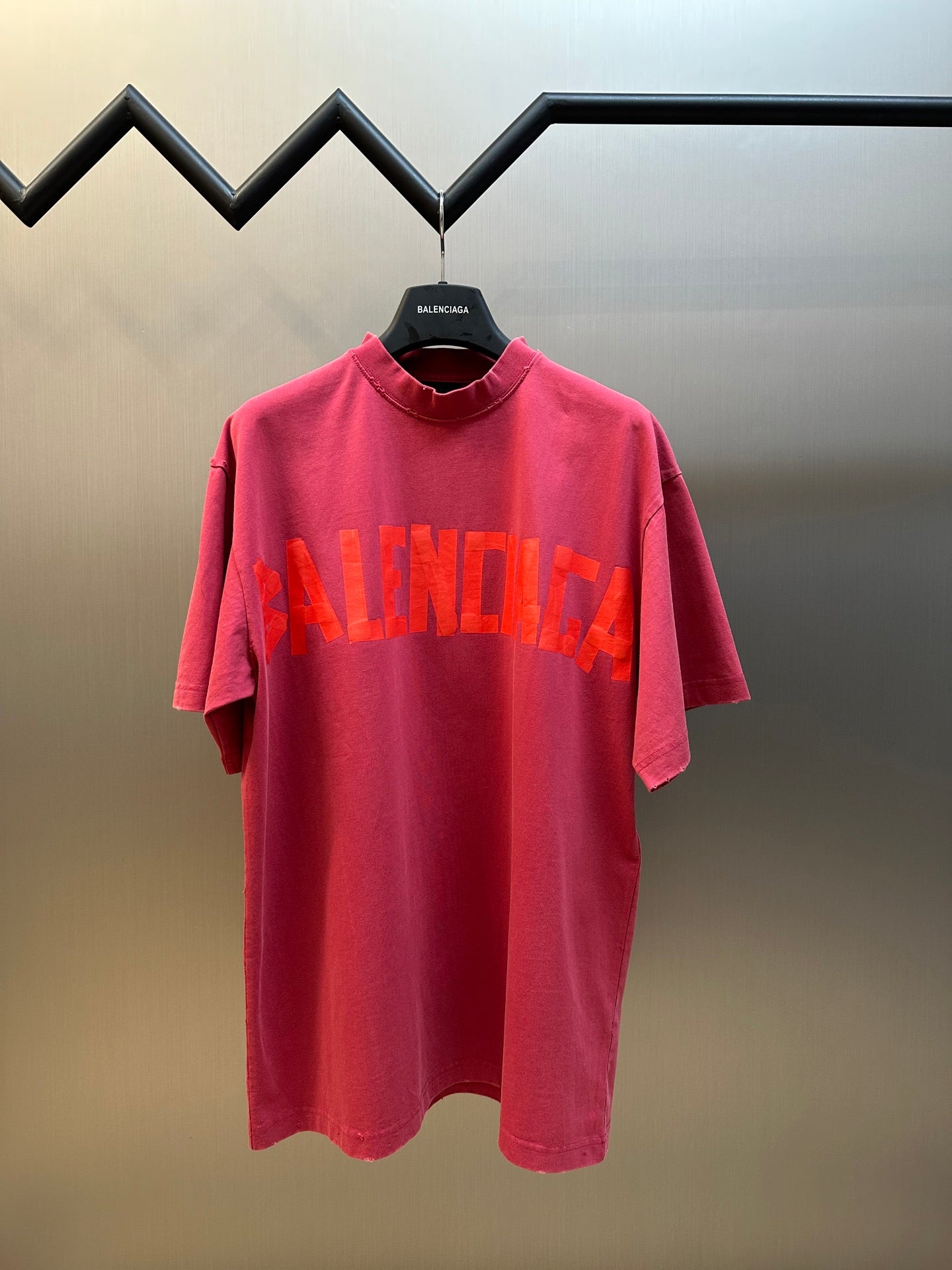 BB Tape Type T-shirt Medium Fit in Rasberry