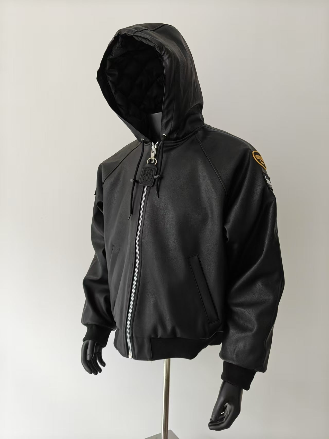 SUP x Vanson Leathers Hooded Work Jacket