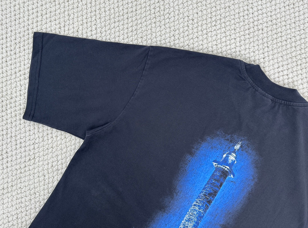 BB | Vogue T-shirt Oversized in Black Faded