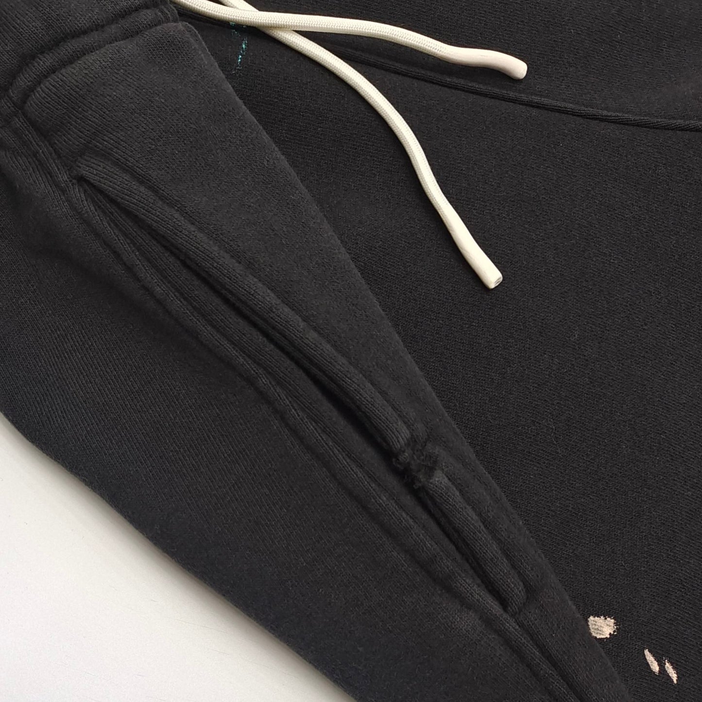 Gallery Dept. Logo Flare Sweatpants 'Washed Black'