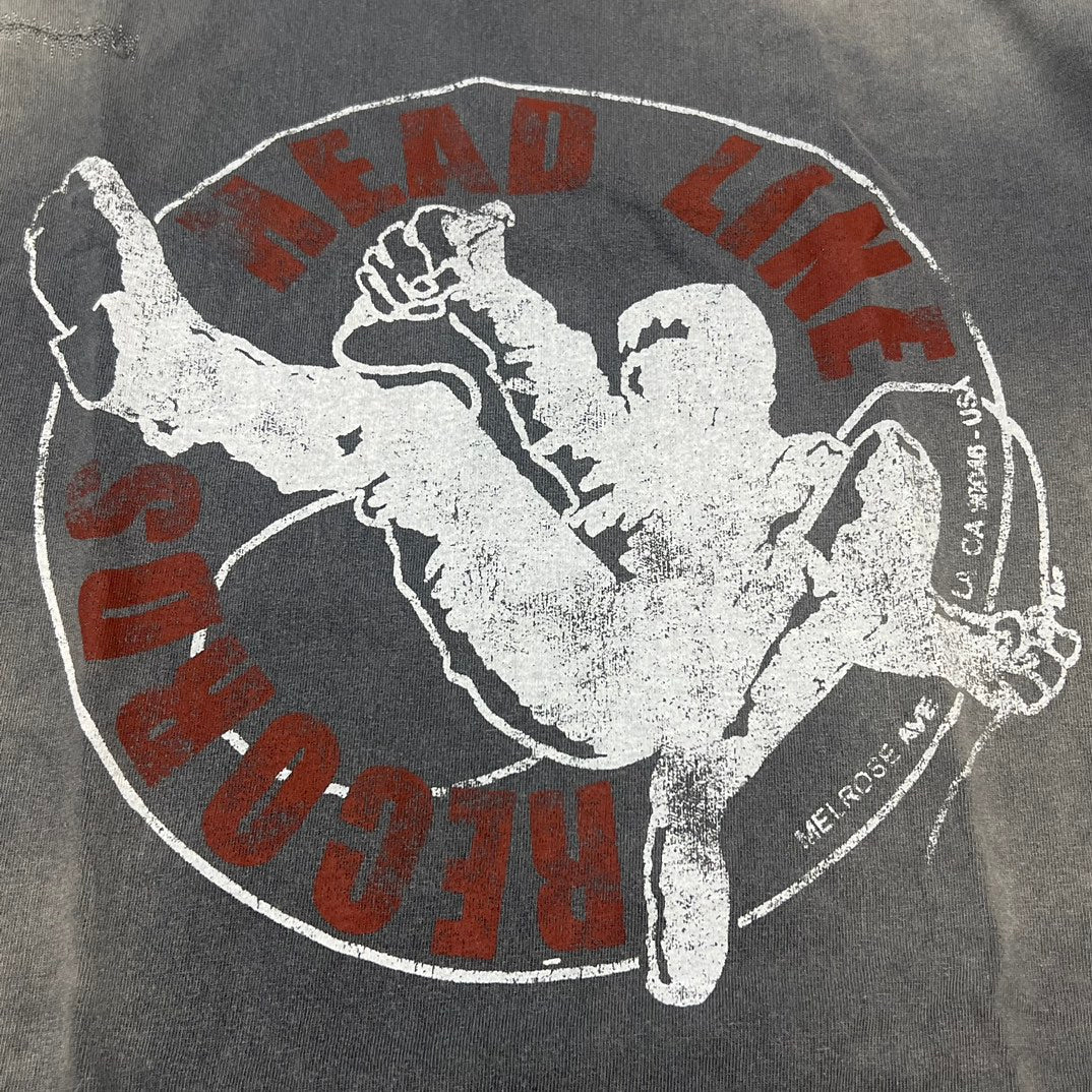 Gallery Dept. HEADLINE RECORDS TEE IN GREY