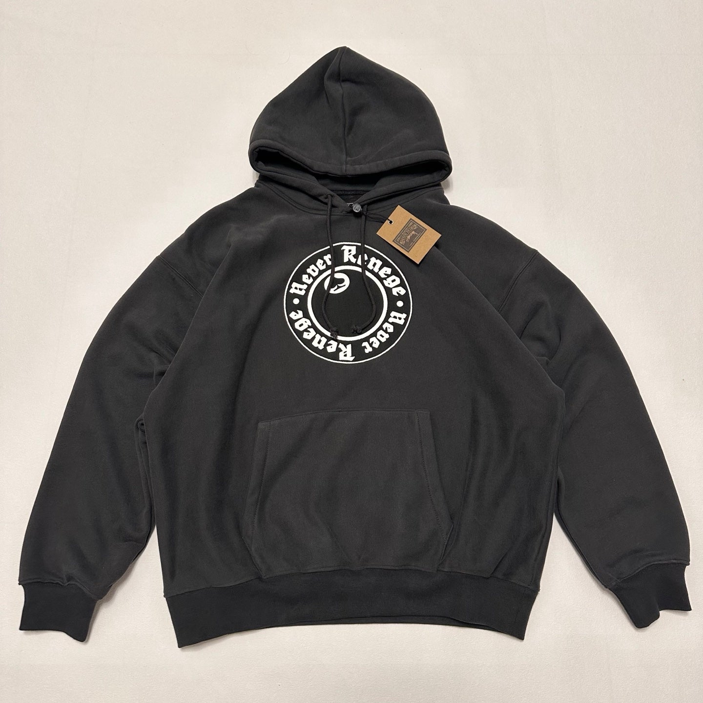 Stussy x Denim Tears Graphic Hoodie 'Black'