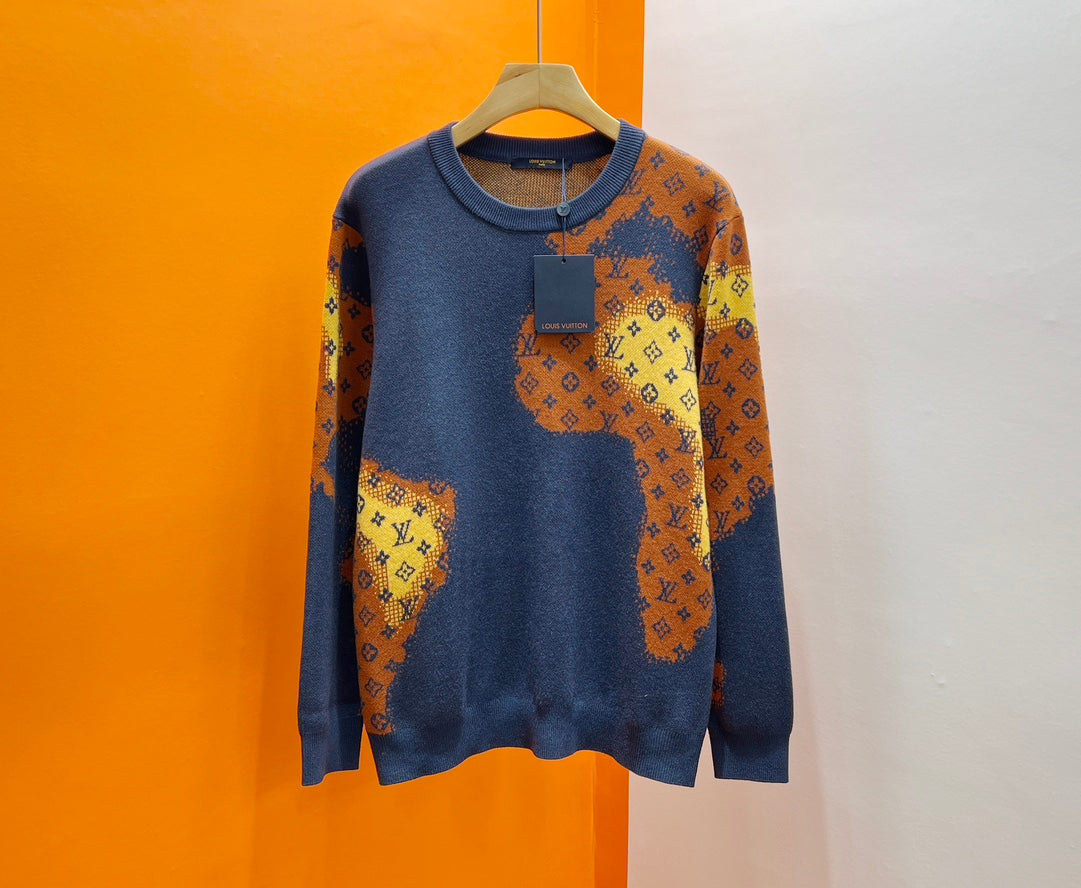 Louis Vuitton Monogram Mappamundi Sweatshirt