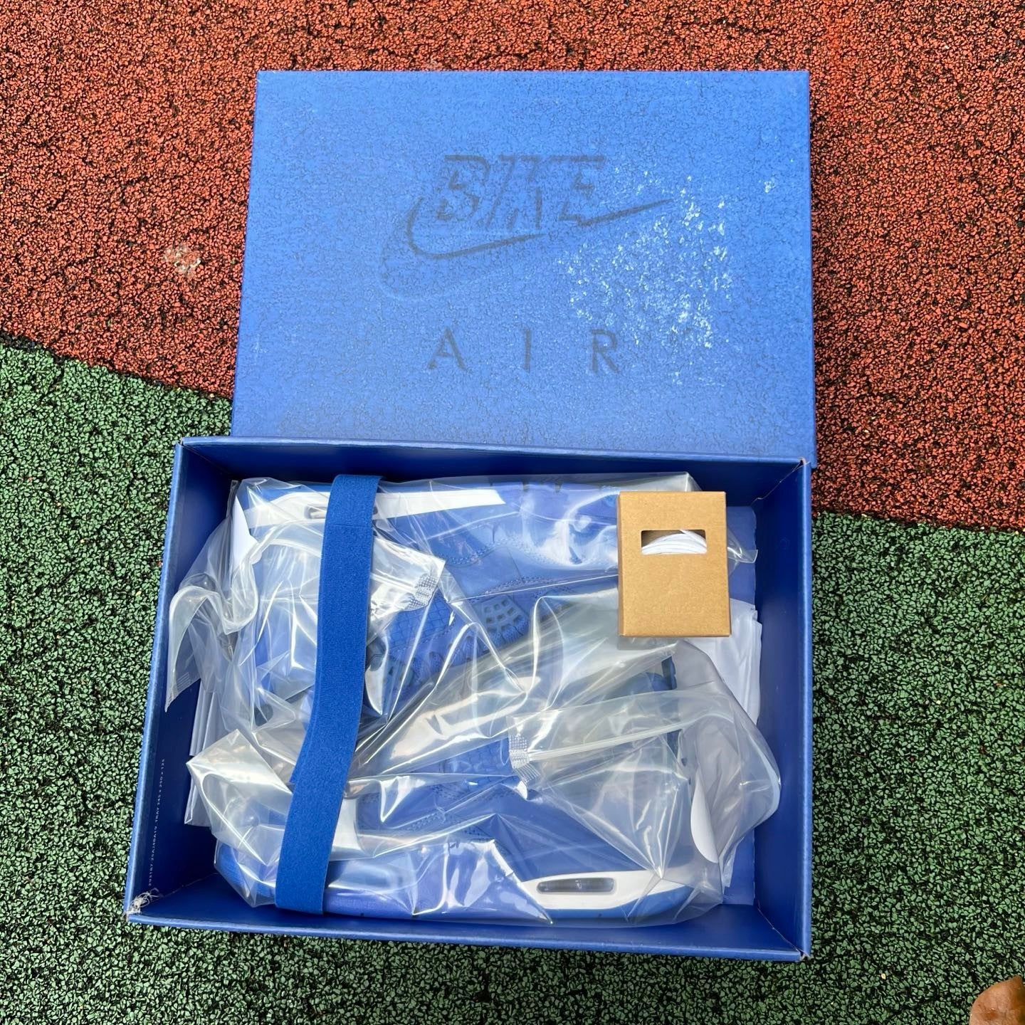 Nigel Sylvester x Air Jordan 4 Retro OG SP 'Brick By Brick' BLUE