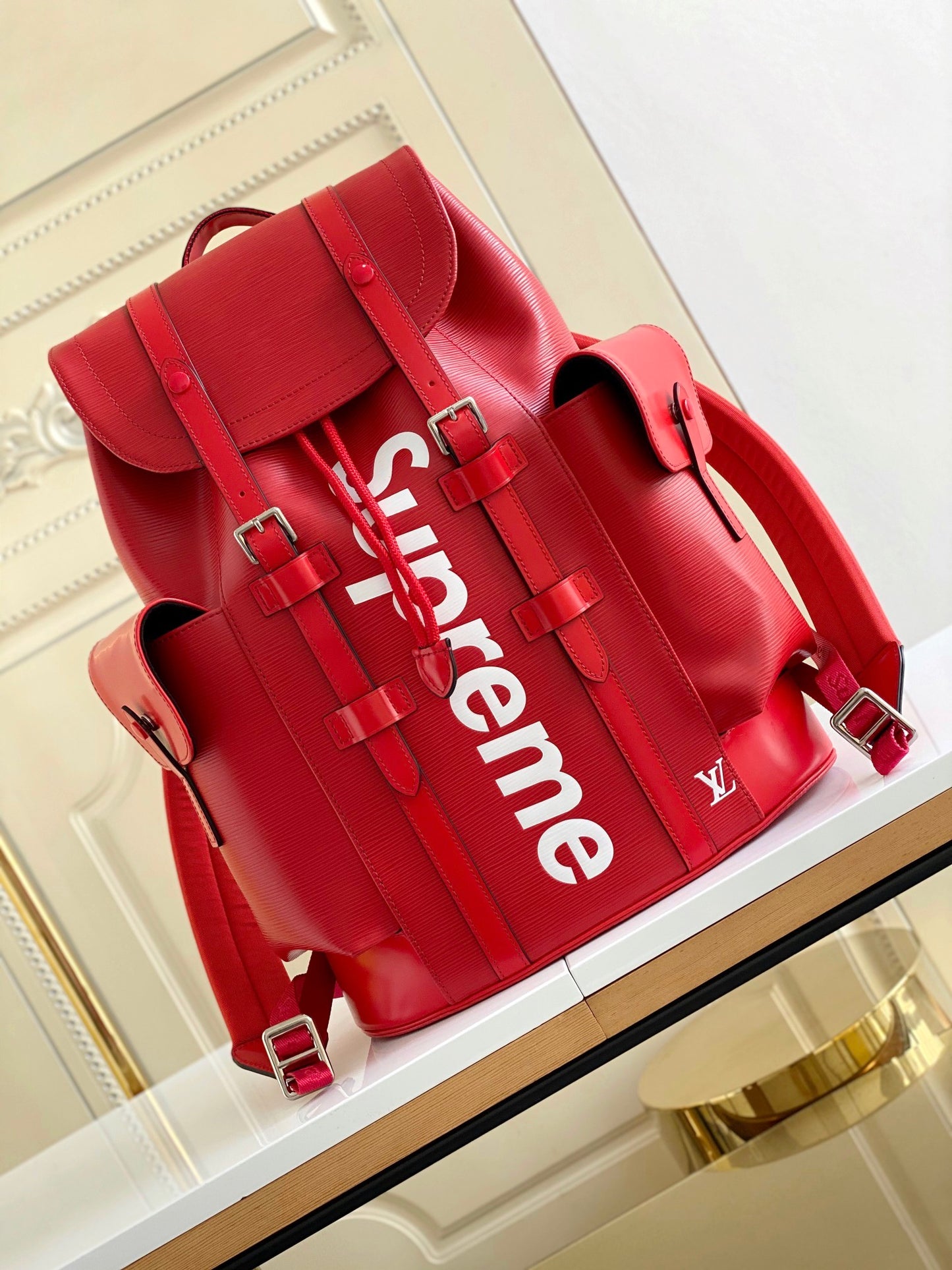 LV x SUP Christopher Backpack