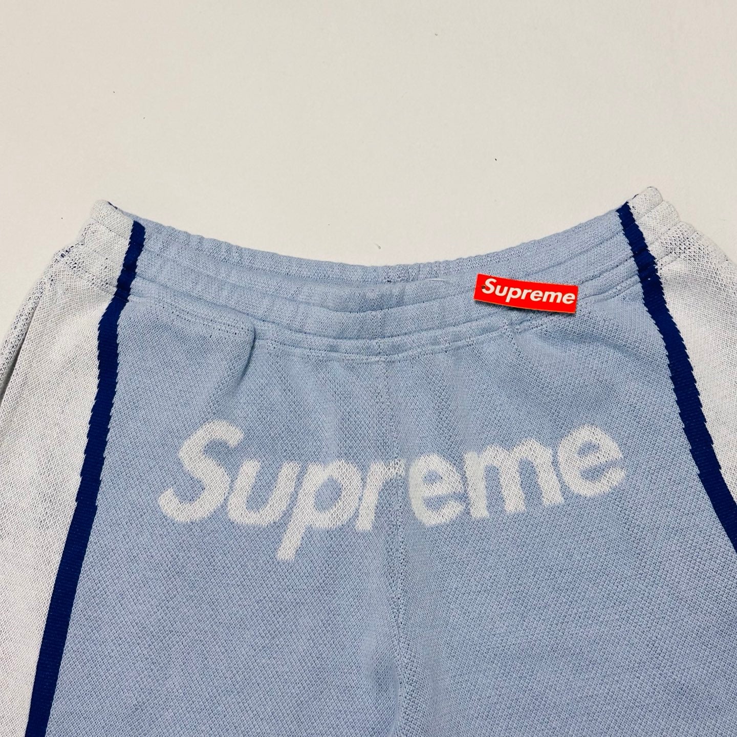 SUP Umbro Knit Soccer Shorts in Light Blue