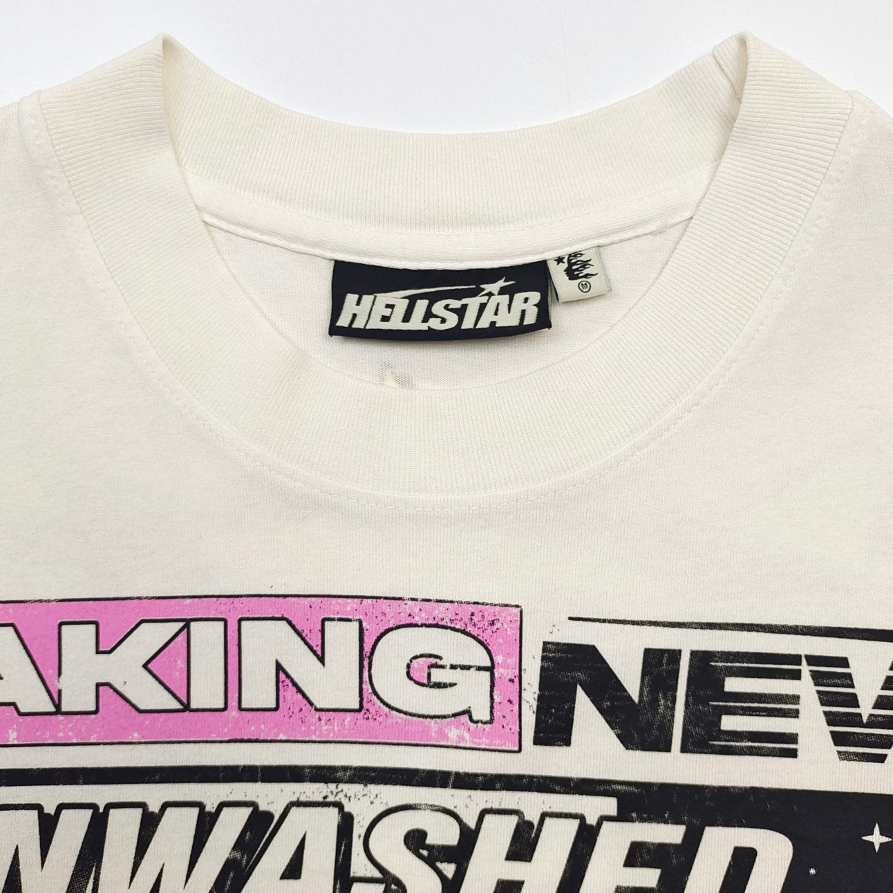 Hellstar Breaking News T-Shirt 'White'