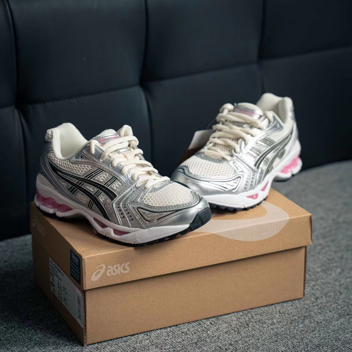 ASICS GEL-Kayano 14 Cream Sweet Pink