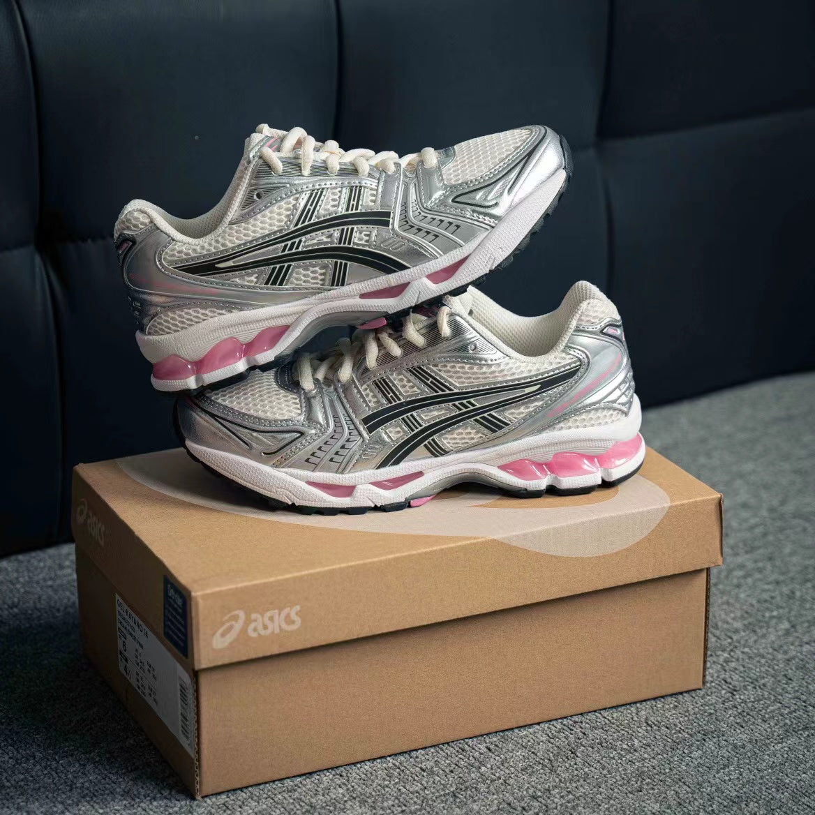 ASICS GEL-Kayano 14 Cream Sweet Pink