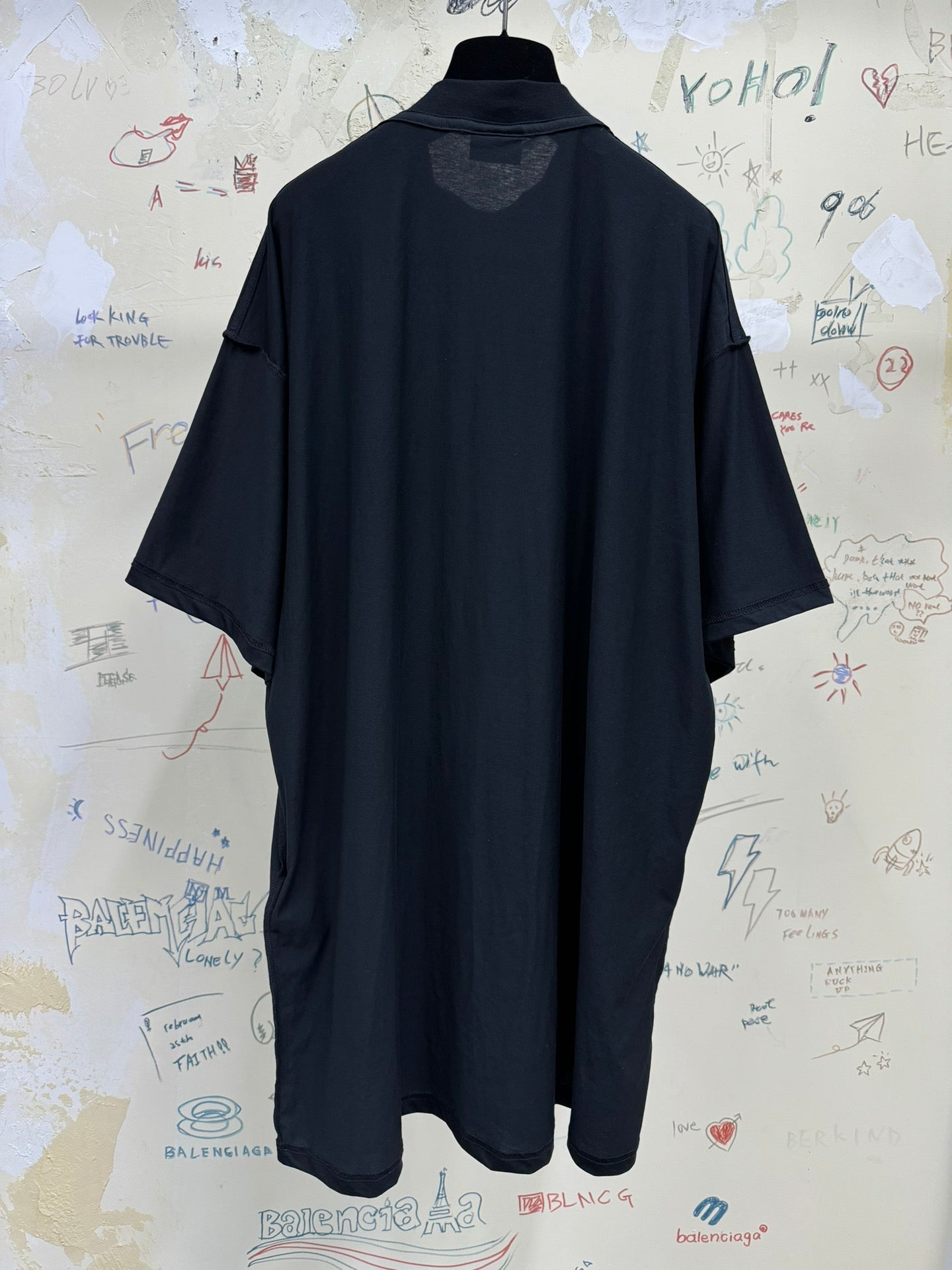 BALENCIAGA Double loop logo OVERSIZED fit