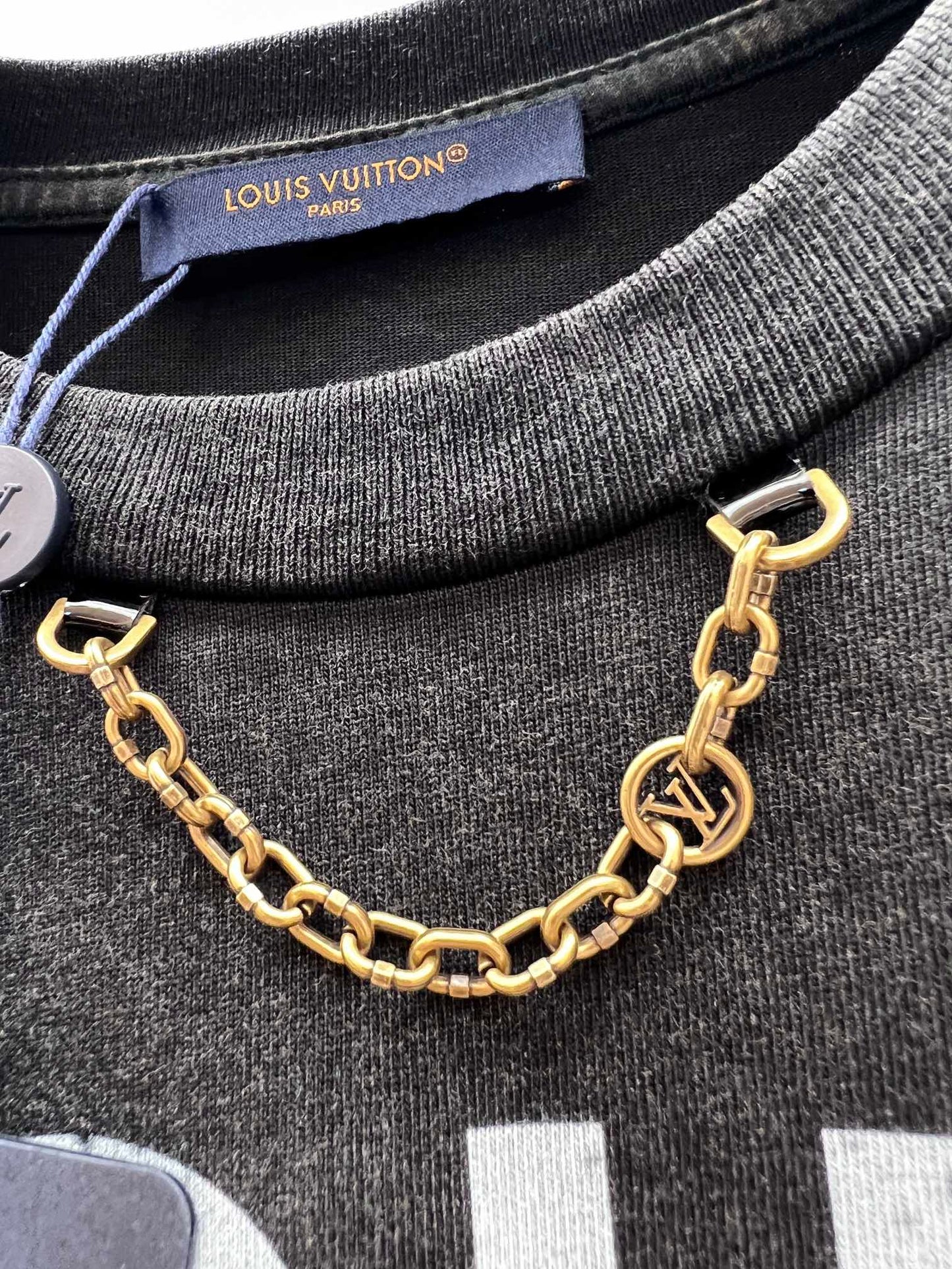 Louis Vuitton Vintage-Effect T-Shirt
