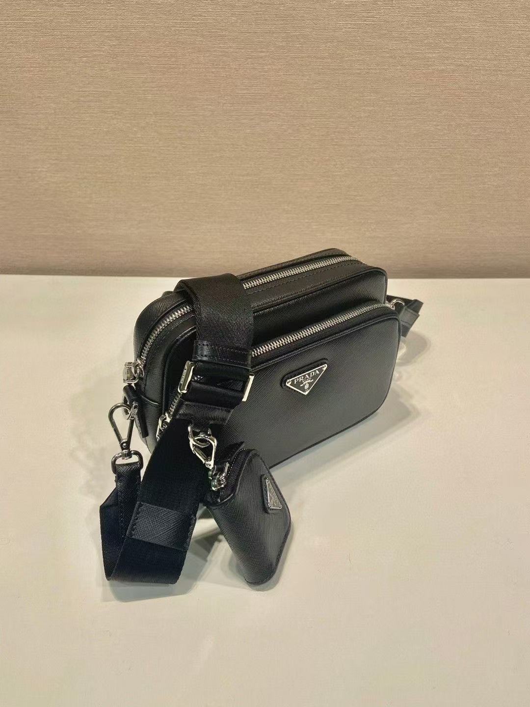 Prada Steffiano leather shoulder bag