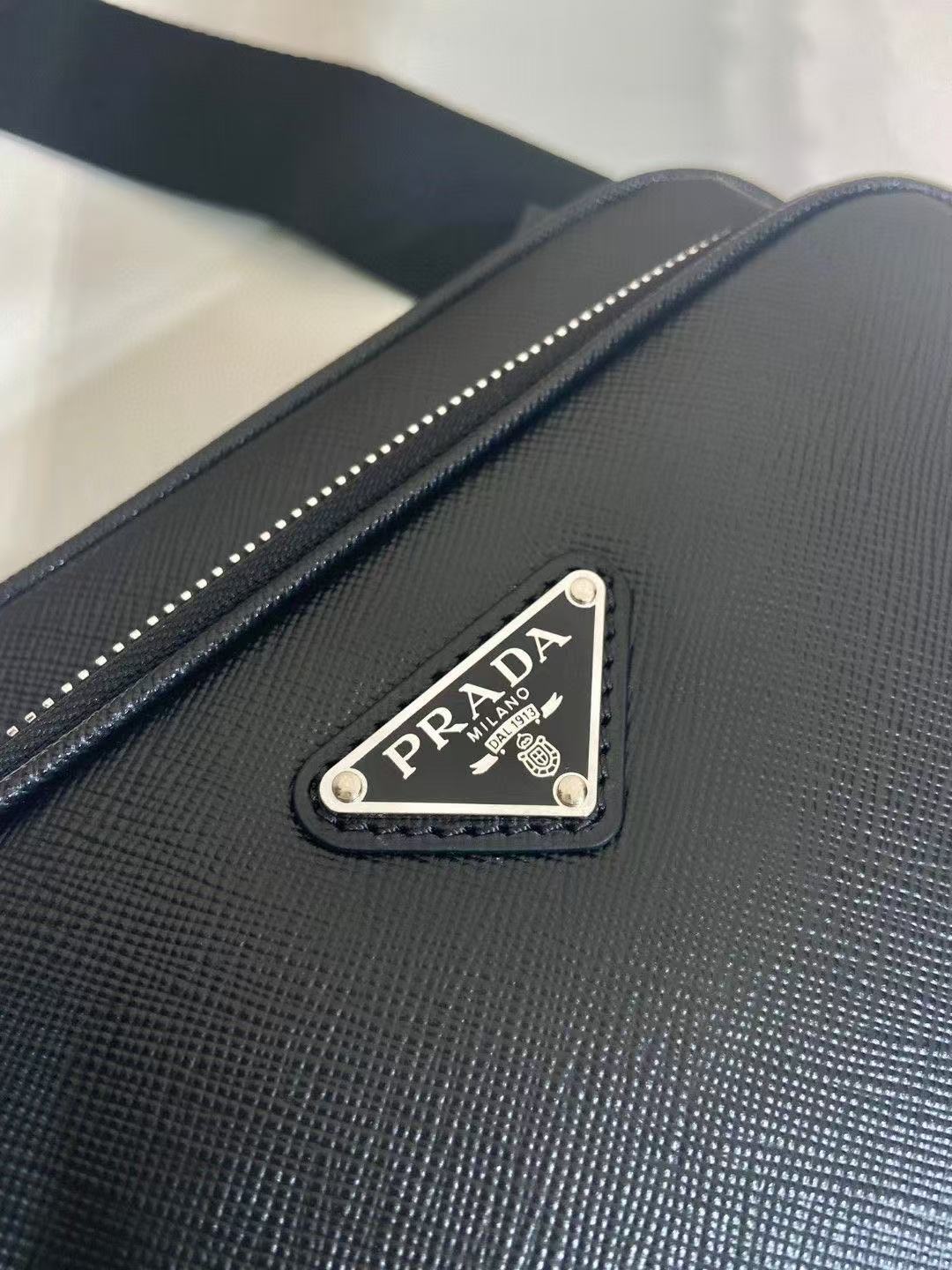 Prada Steffiano leather shoulder bag
