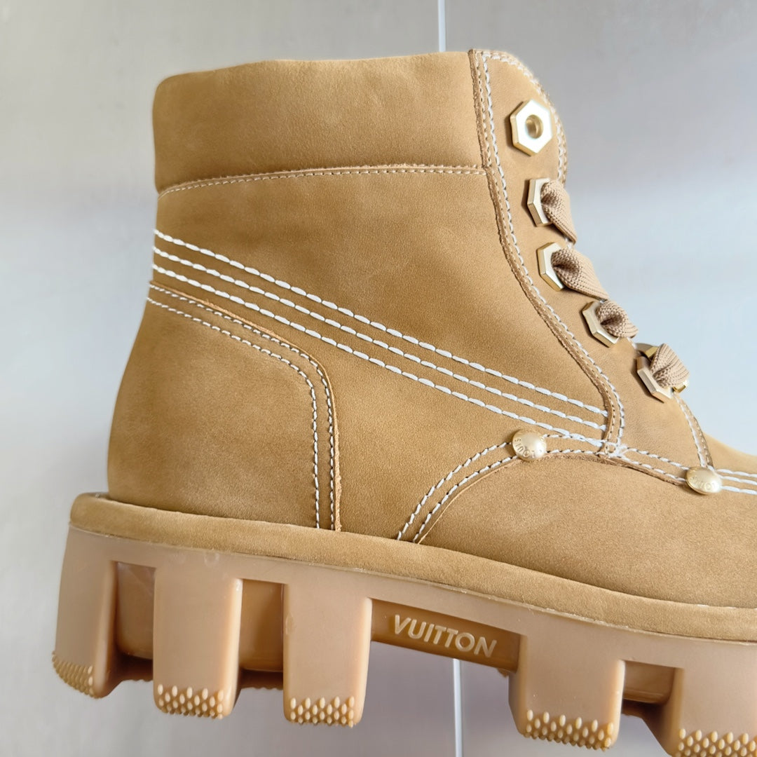 Louis Vuitton LV Checker Ankle Boot 1ACN8D