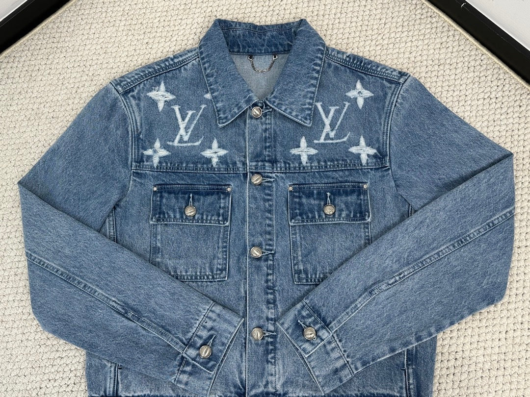 LV Denim Trucker Jacket