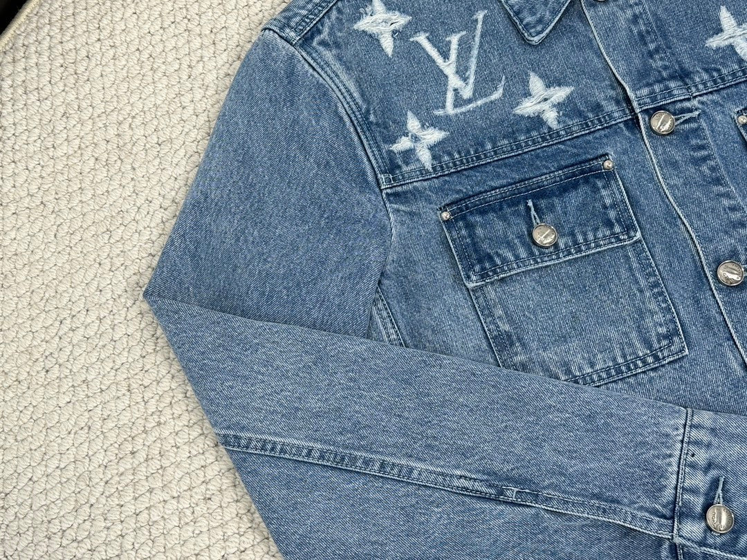 LV Denim Trucker Jacket
