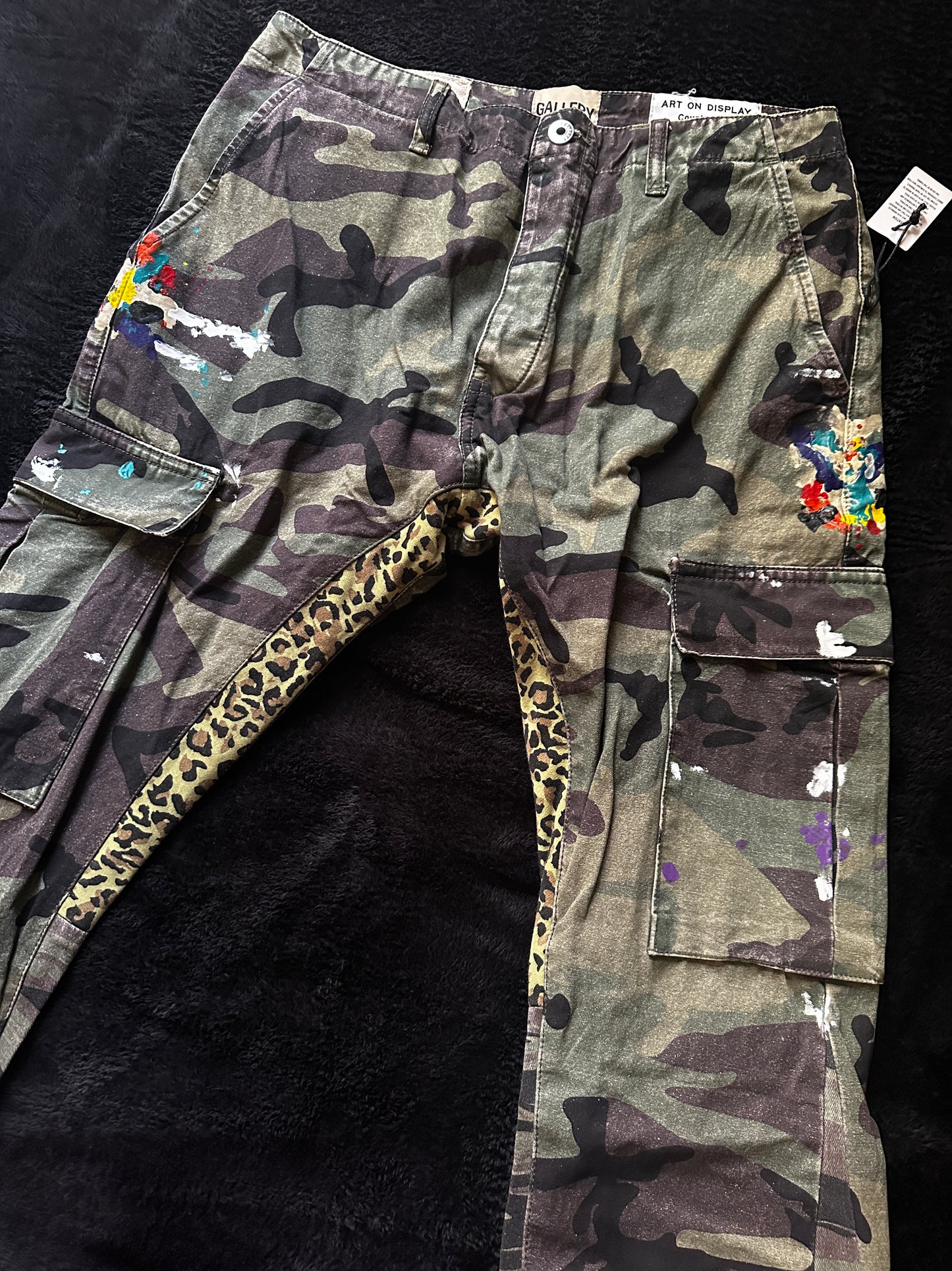 GALLERY DEPT. CAMO FLARE PANTS 32