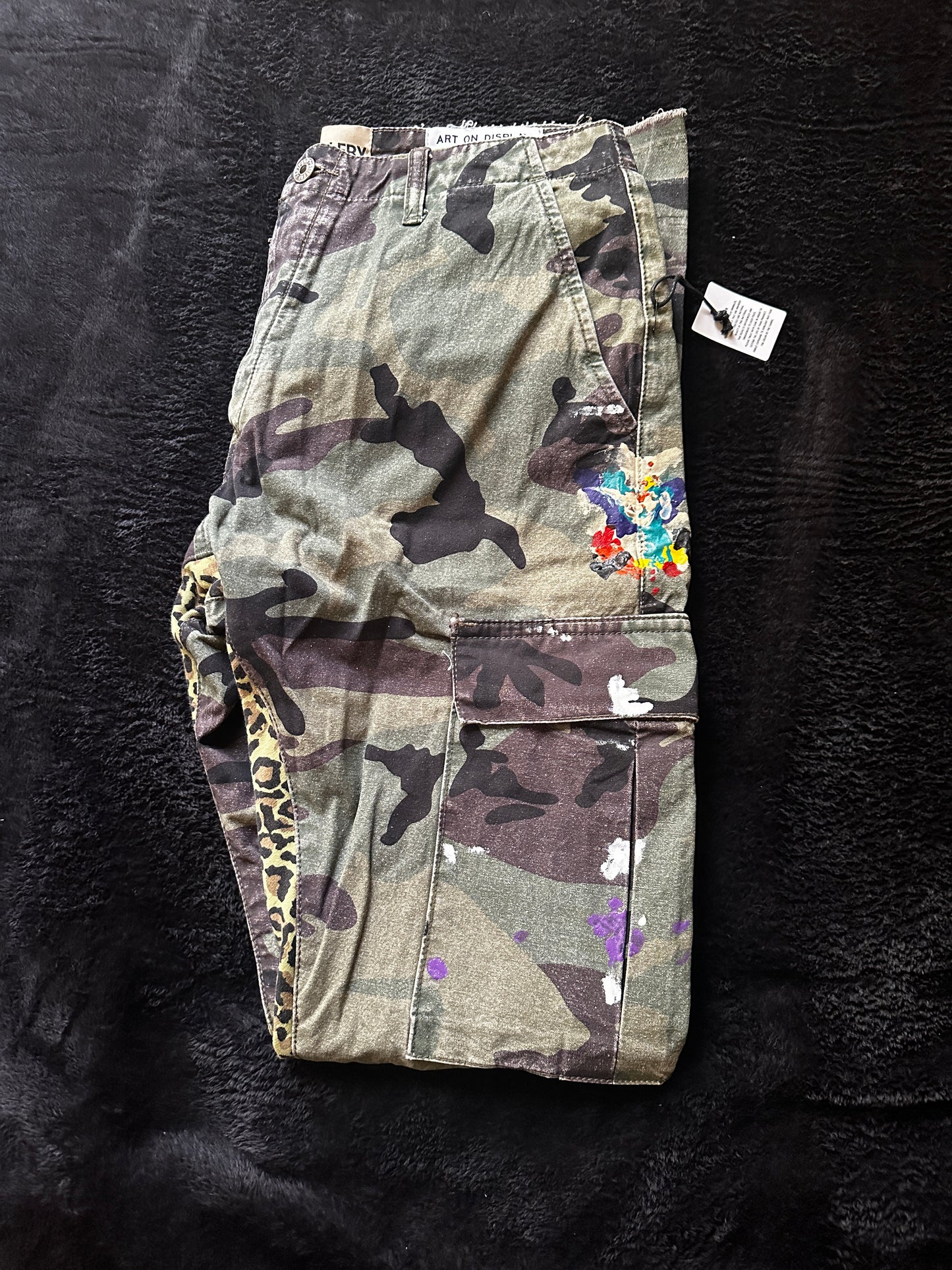 GALLERY DEPT. CAMO FLARE PANTS 32