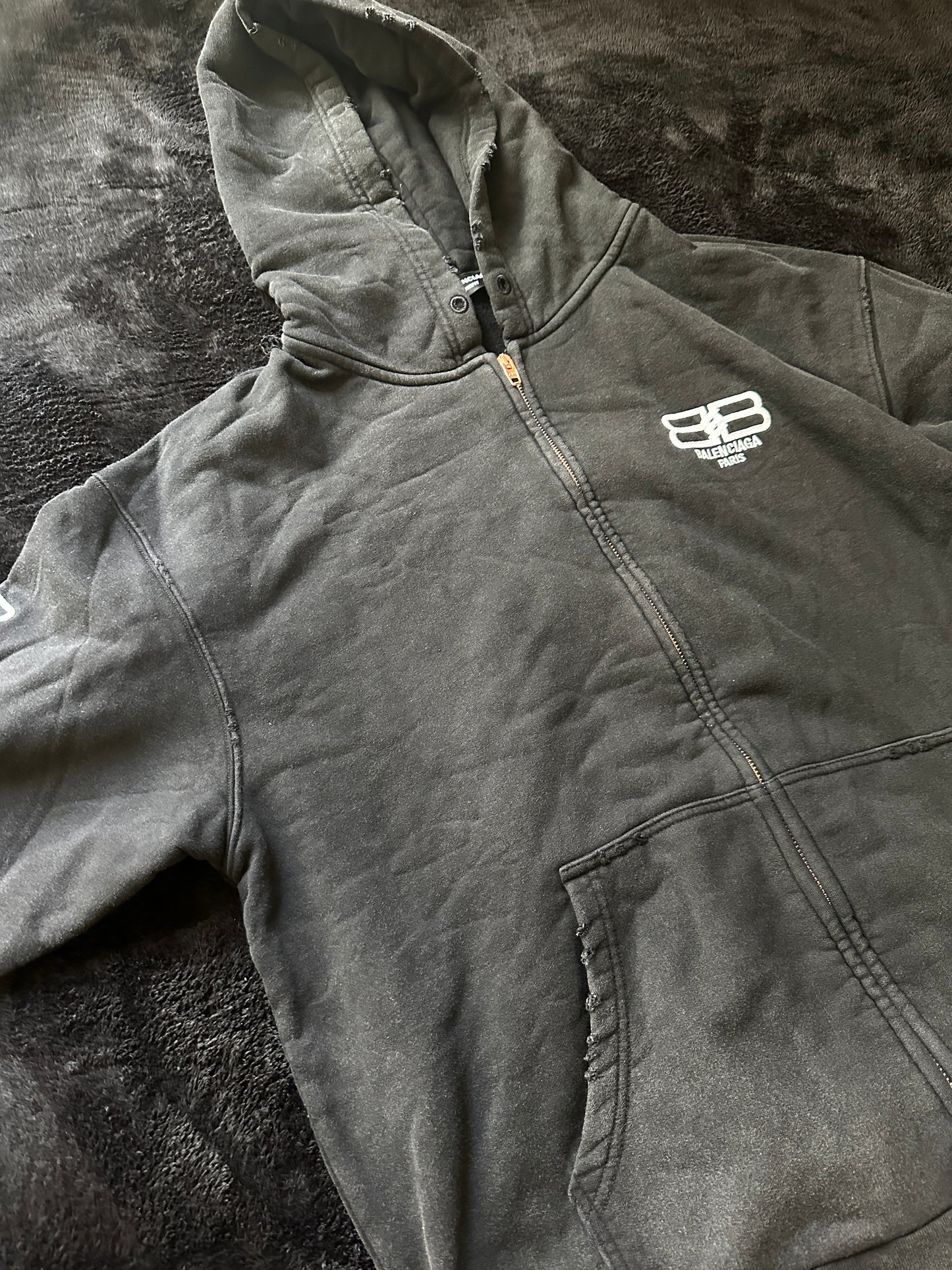 Balenciaga sport logo hoodie XL