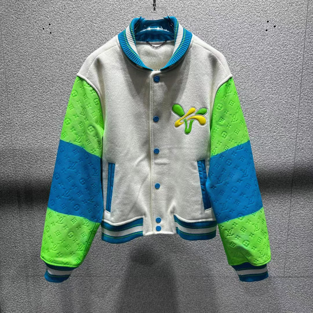 Rainbow Playground Varsity Blouson