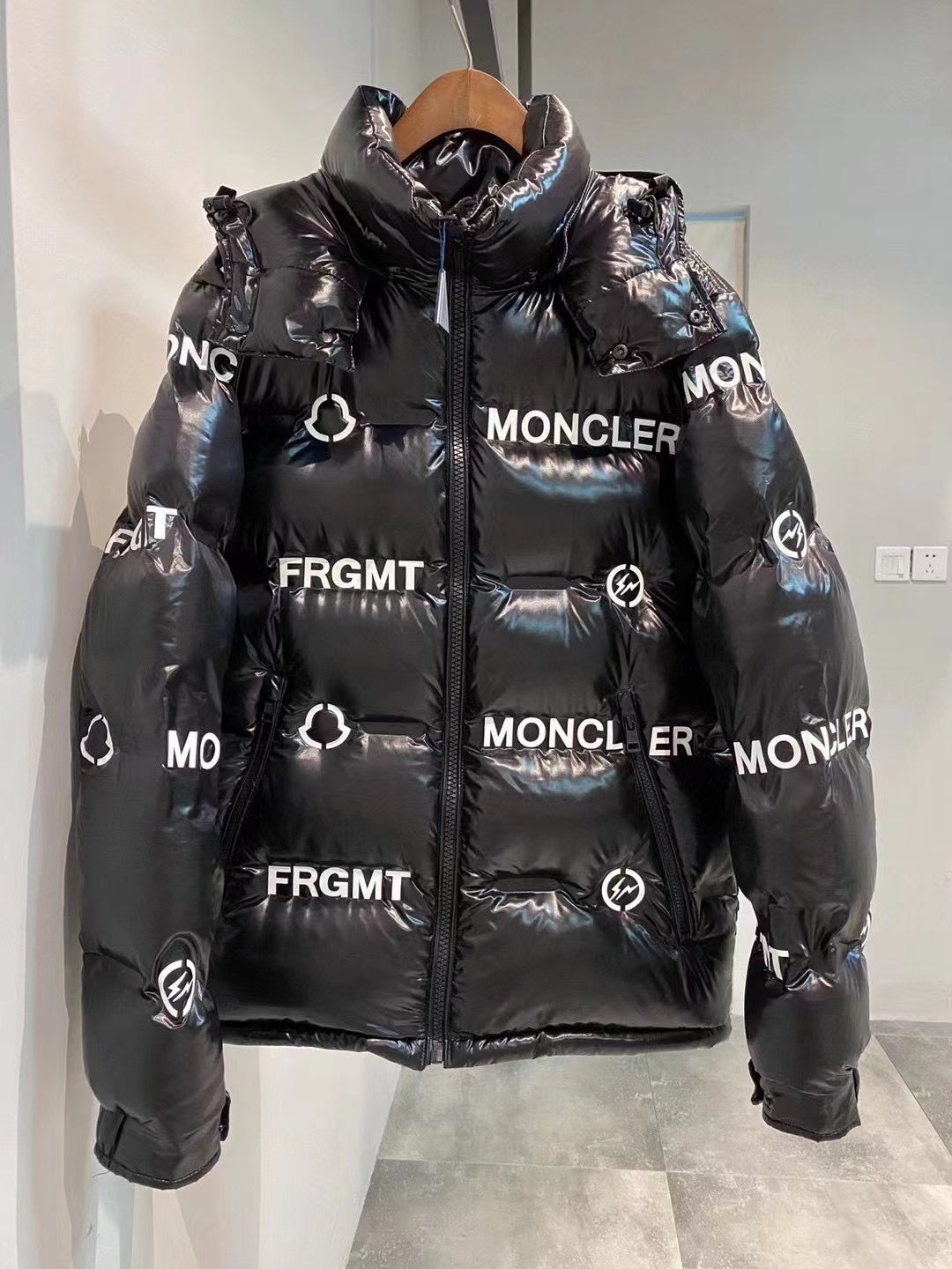 Black 7 Moncler Fragment Mayconne Puffer Jacket (PRE-ORDER)