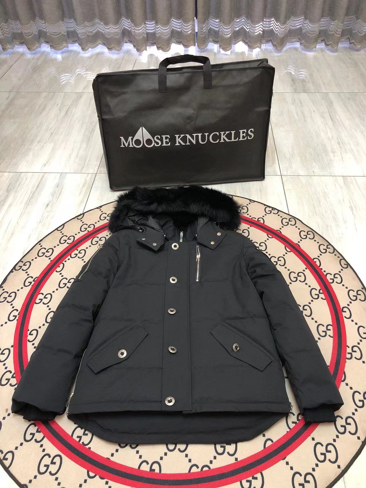 Moose Knuckles Fur-Trimmed Parka