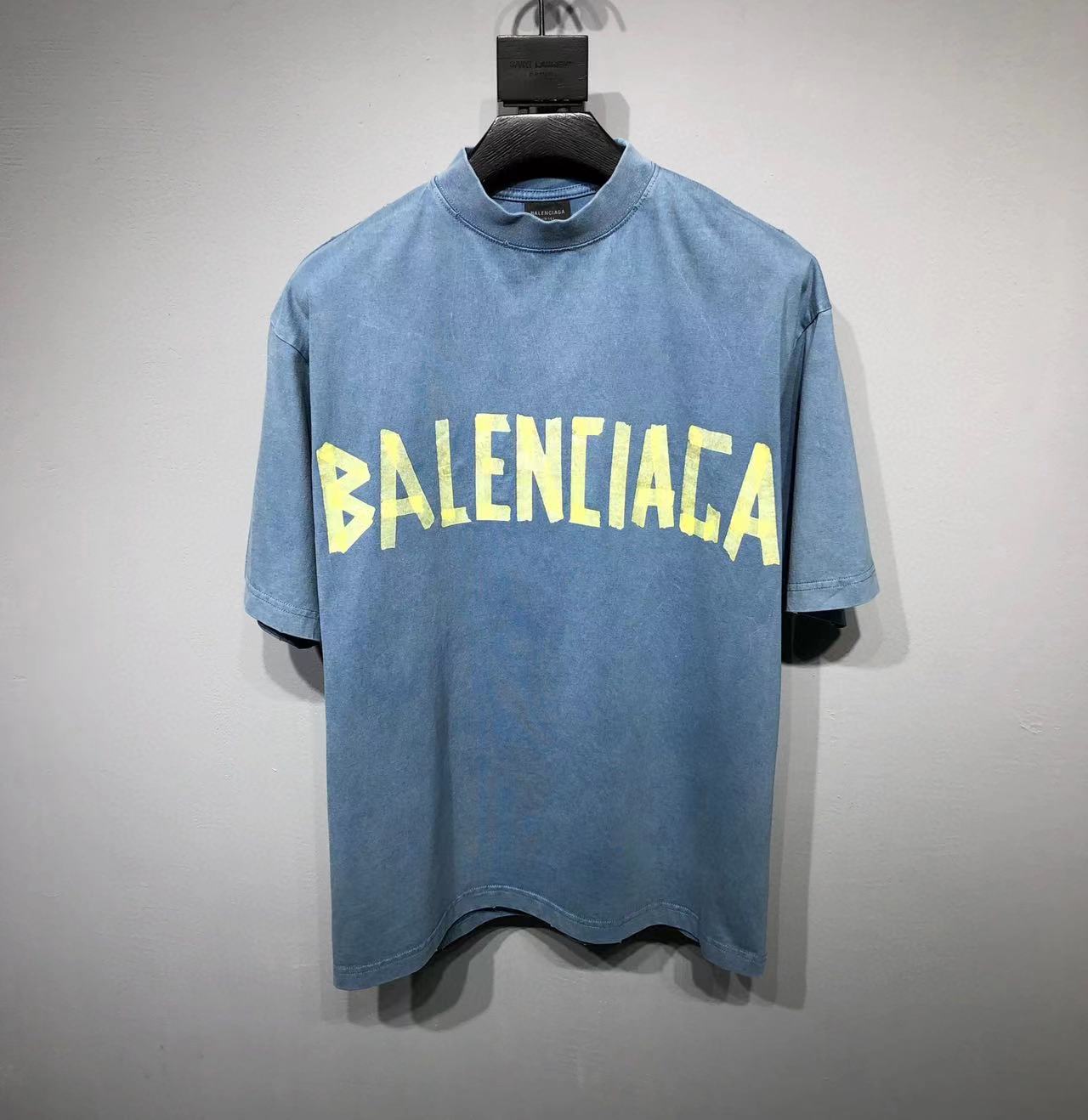 Balenciaga tape font tee