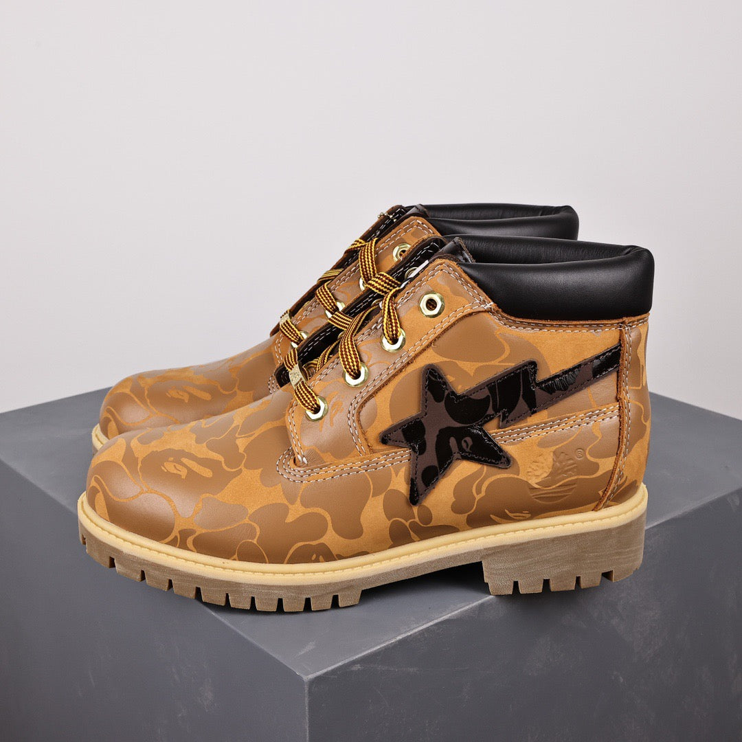 Timberland BAPE x Chukka Classic Boot 'Wheat'