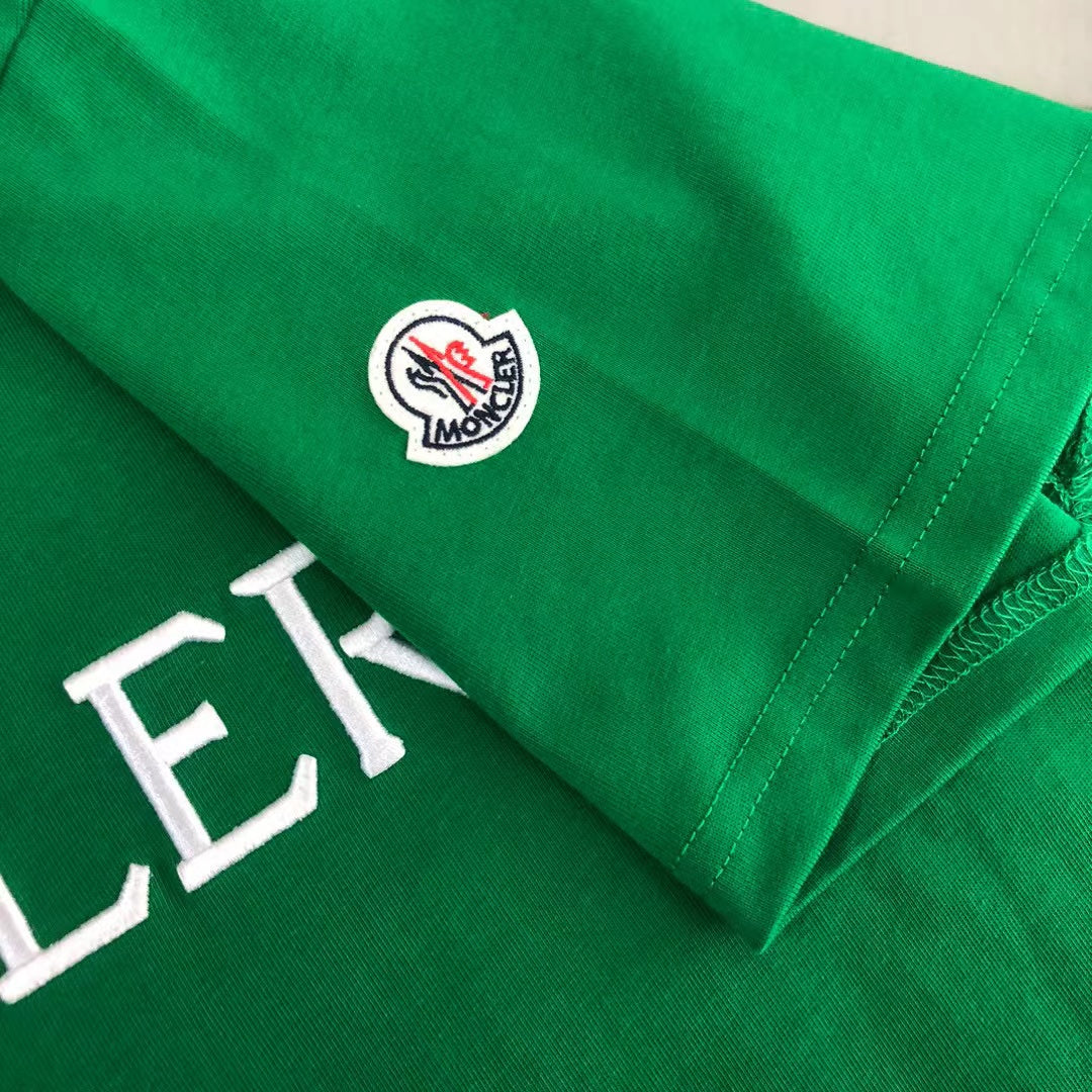 Moncler logo embroidery t-shirt