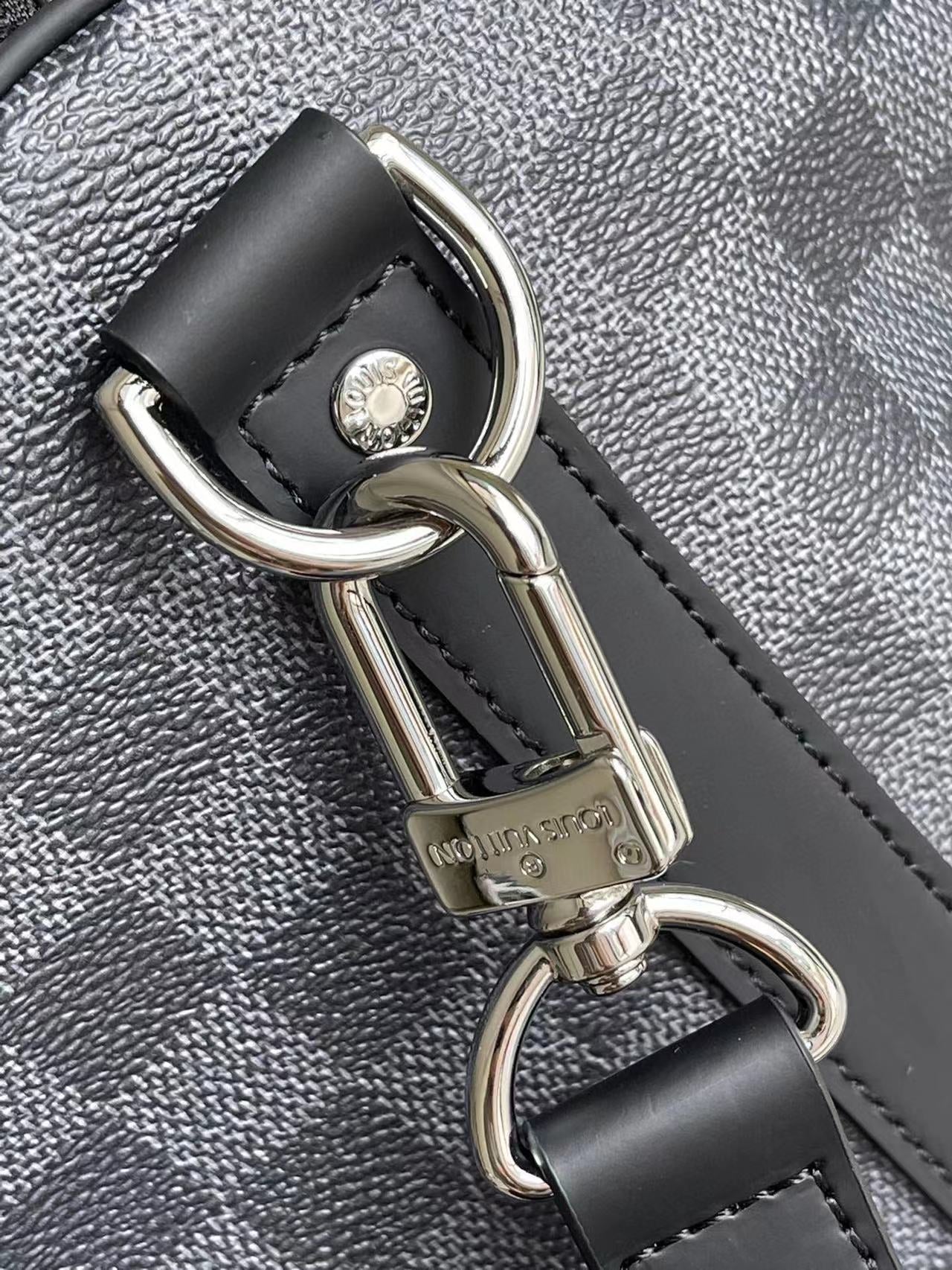 LV Keepall 50 Bandoulière Damier Graphite