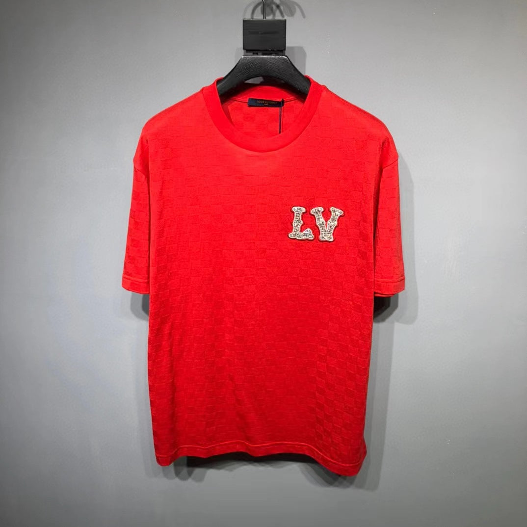 LV Pique T-Shirt With Embroidered LV Patch