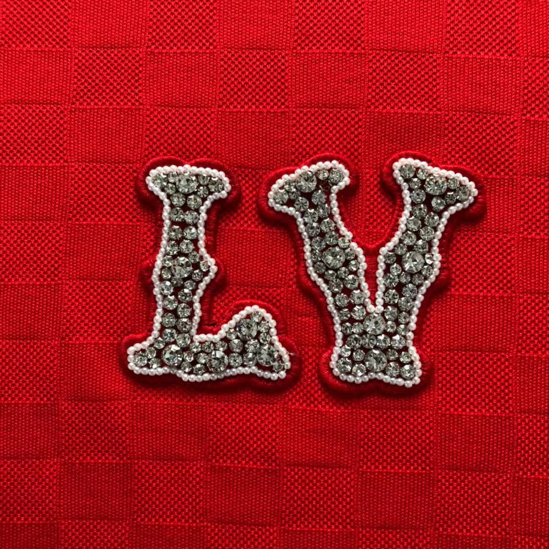 LV Pique T-Shirt With Embroidered LV Patch