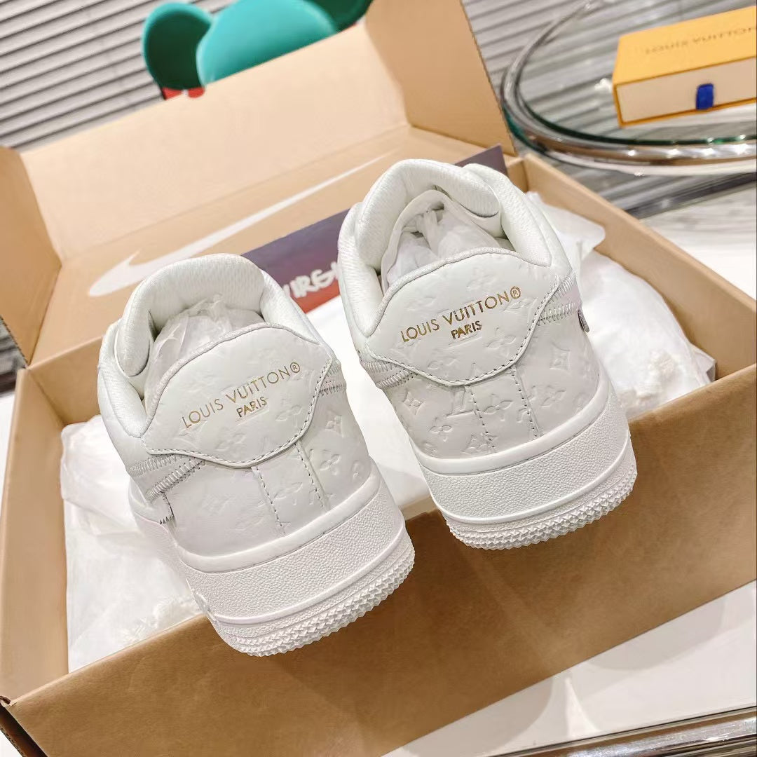 LV x Air Force 1 Low 'Triple White'