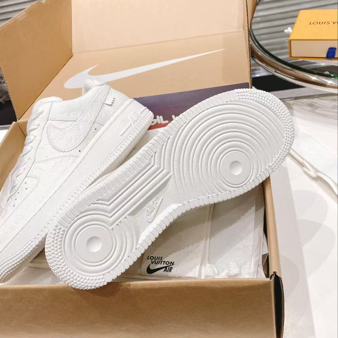 LV x Air Force 1 Low 'Triple White'