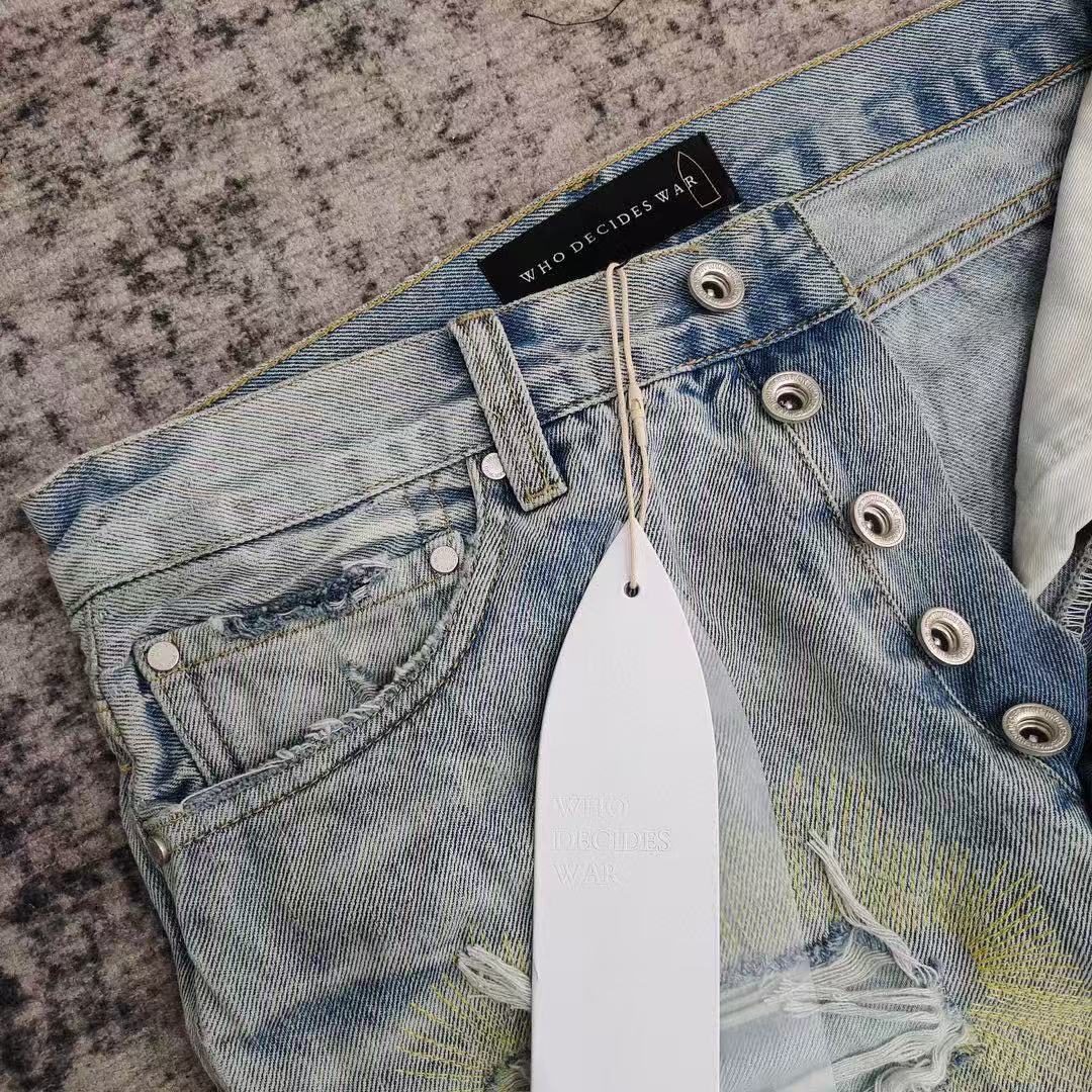 WHO DECIDES WAR BARRAGE DENIM