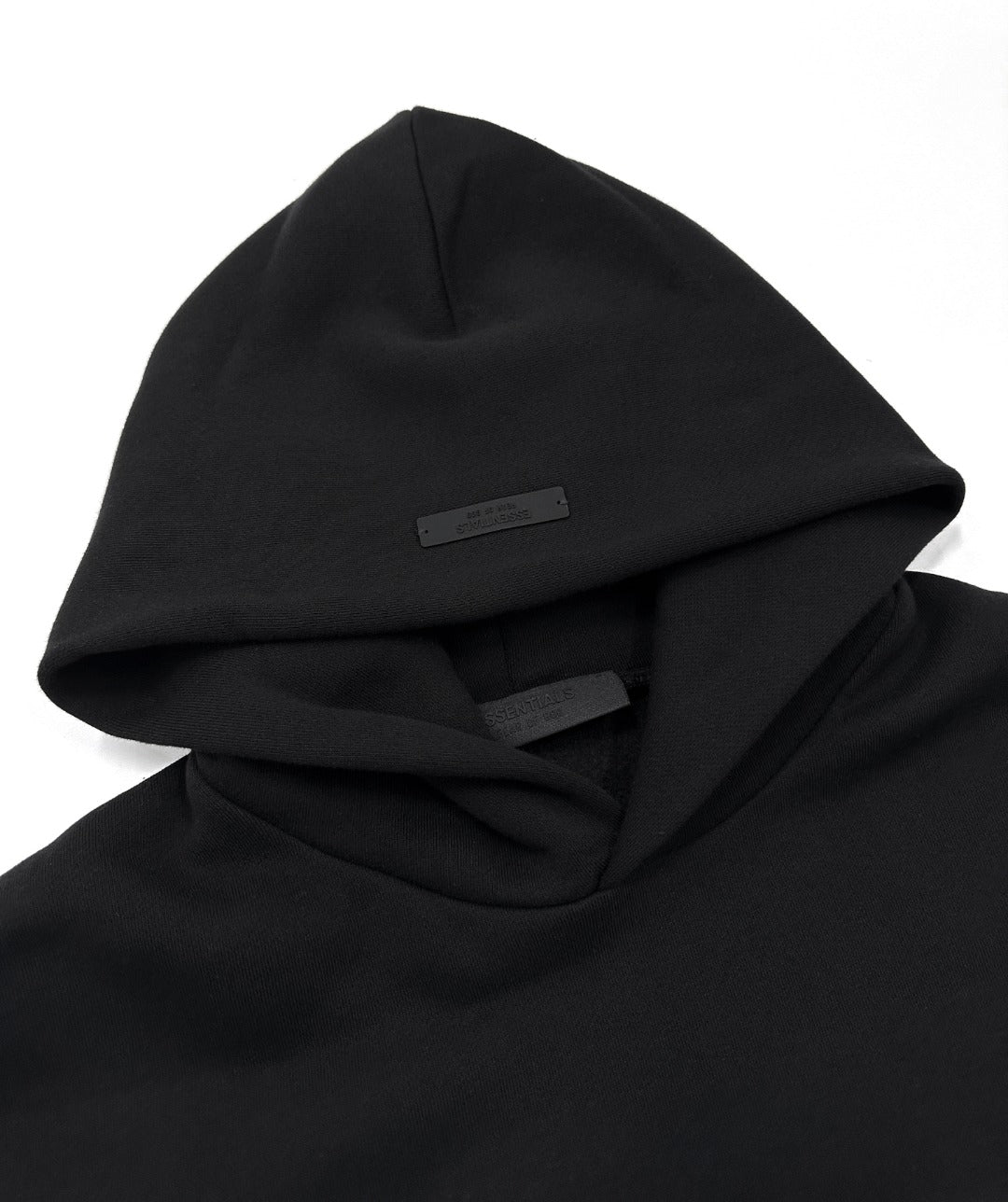 Fear of God Essentials Fleece Hoodie Black