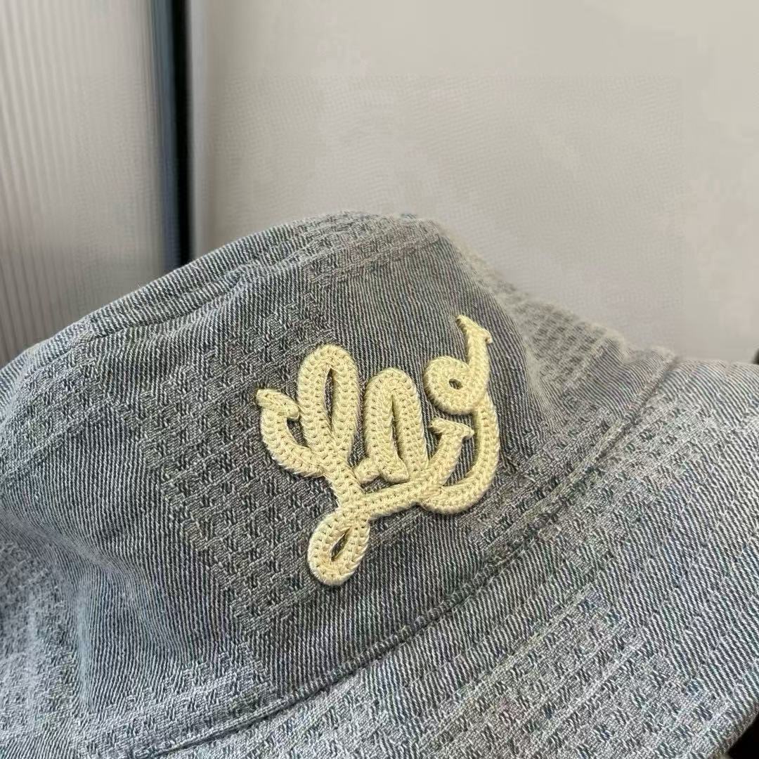 LV Light blue denim bucket hat