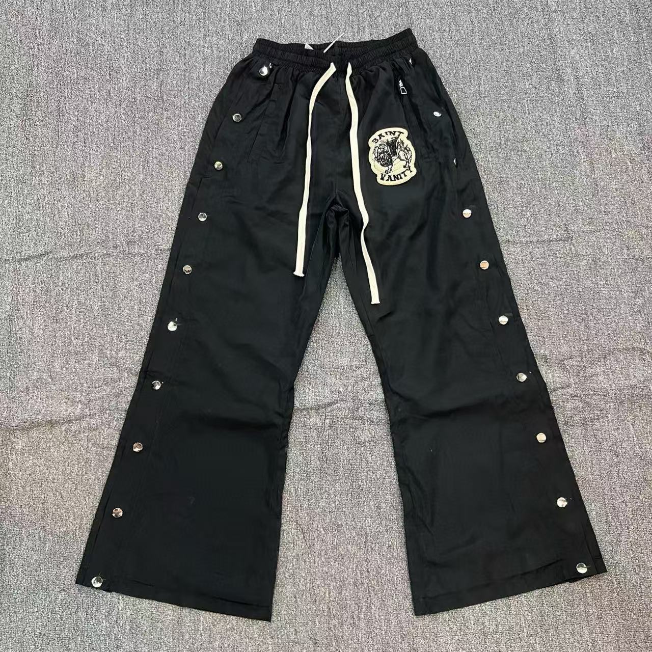 Saint Vanity Nylon Pants Black