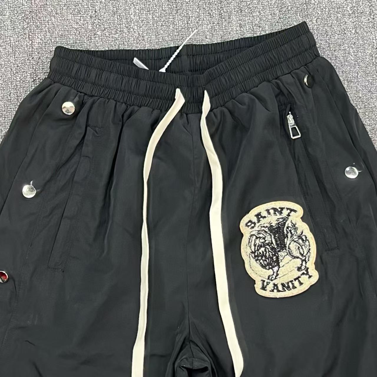 Saint Vanity Nylon Pants Black