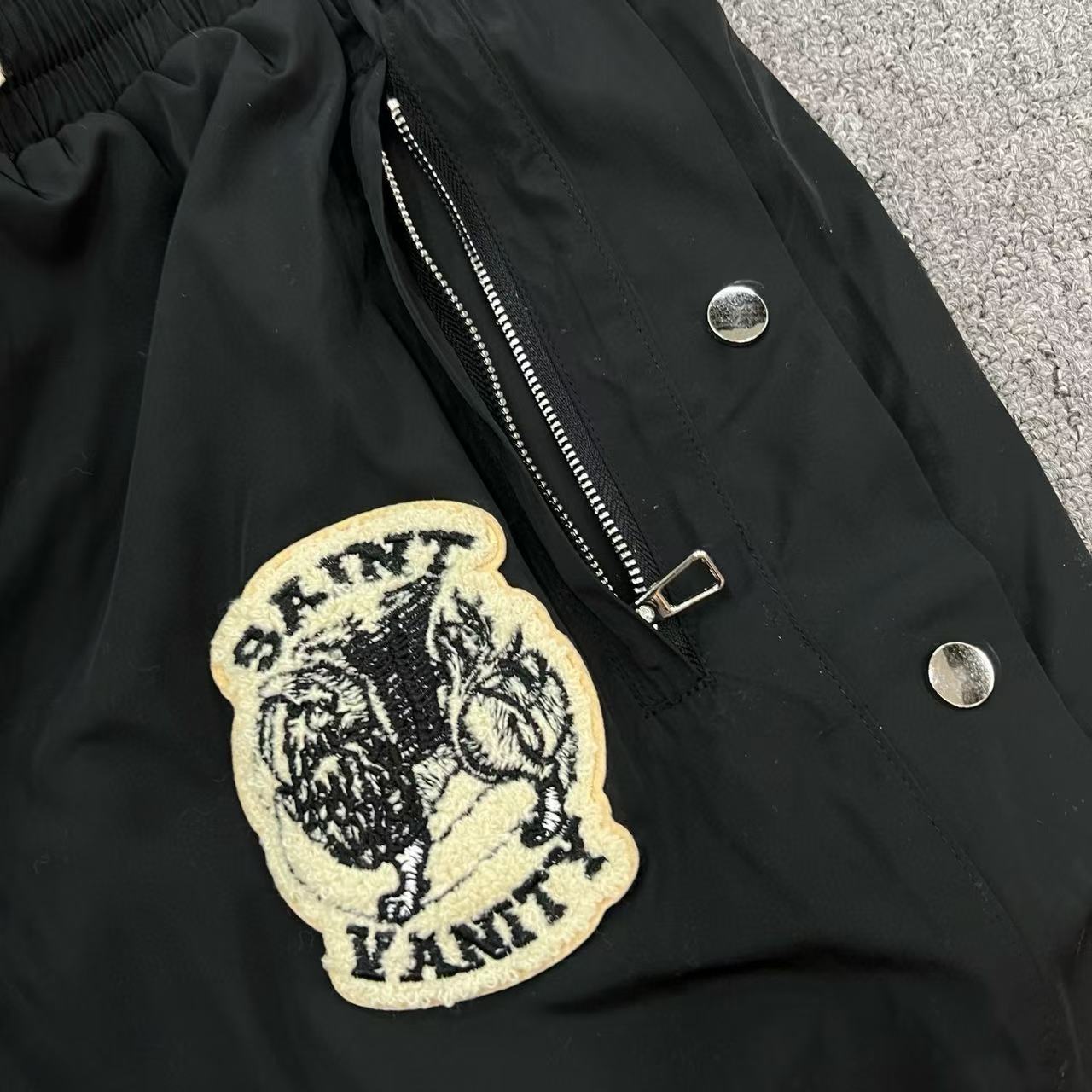 Saint Vanity Nylon Pants Black