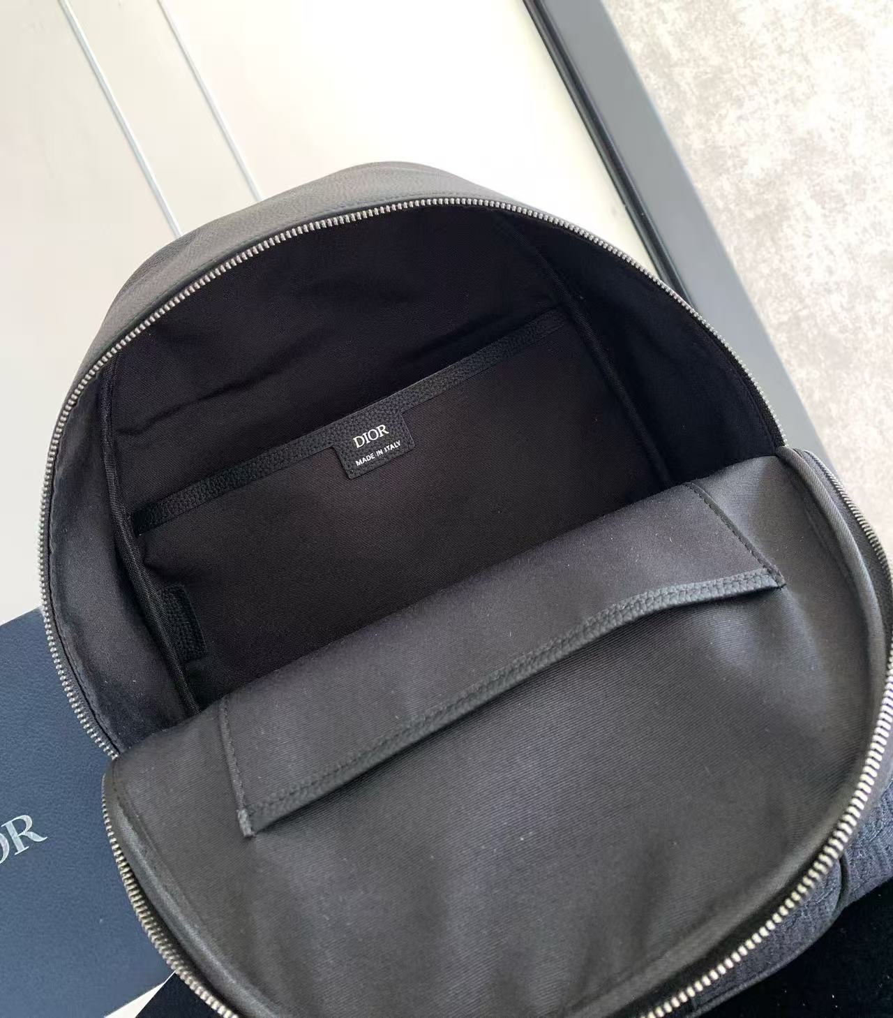 Dior Saddle Zip Backpack