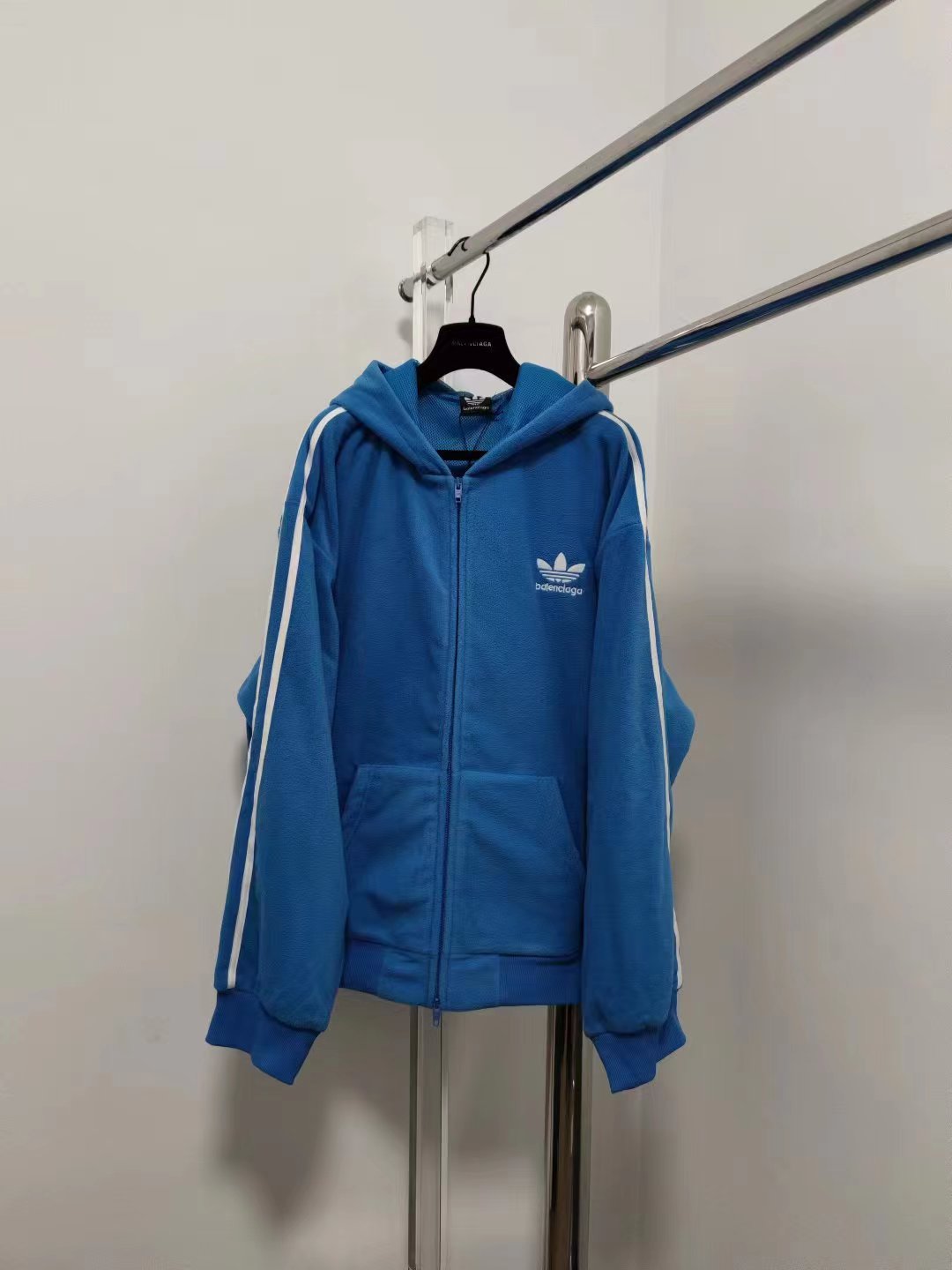 Balenciaga Adidas zip hoodie