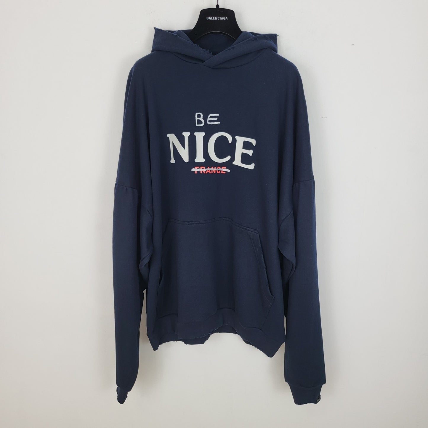 Balenciaga BE NICE 'FRANCE' Hoodie