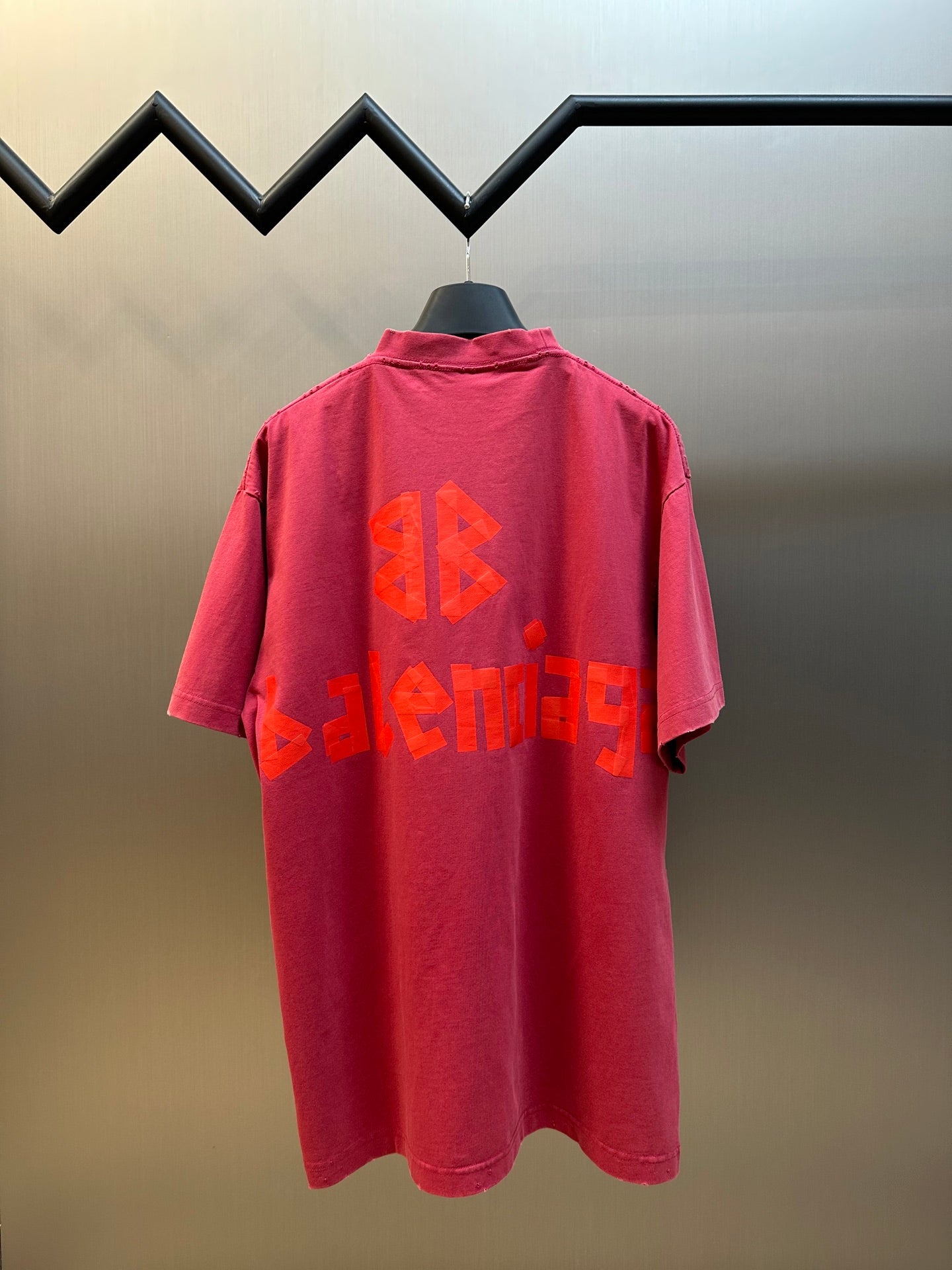 BB Tape Type T-shirt Medium Fit in Rasberry