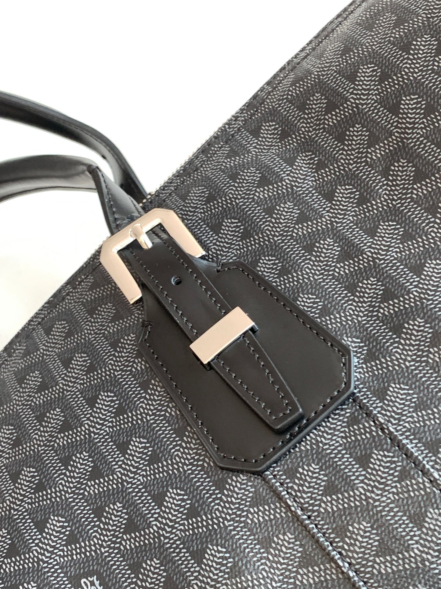 Goyard boston 50 duffle bag jet black