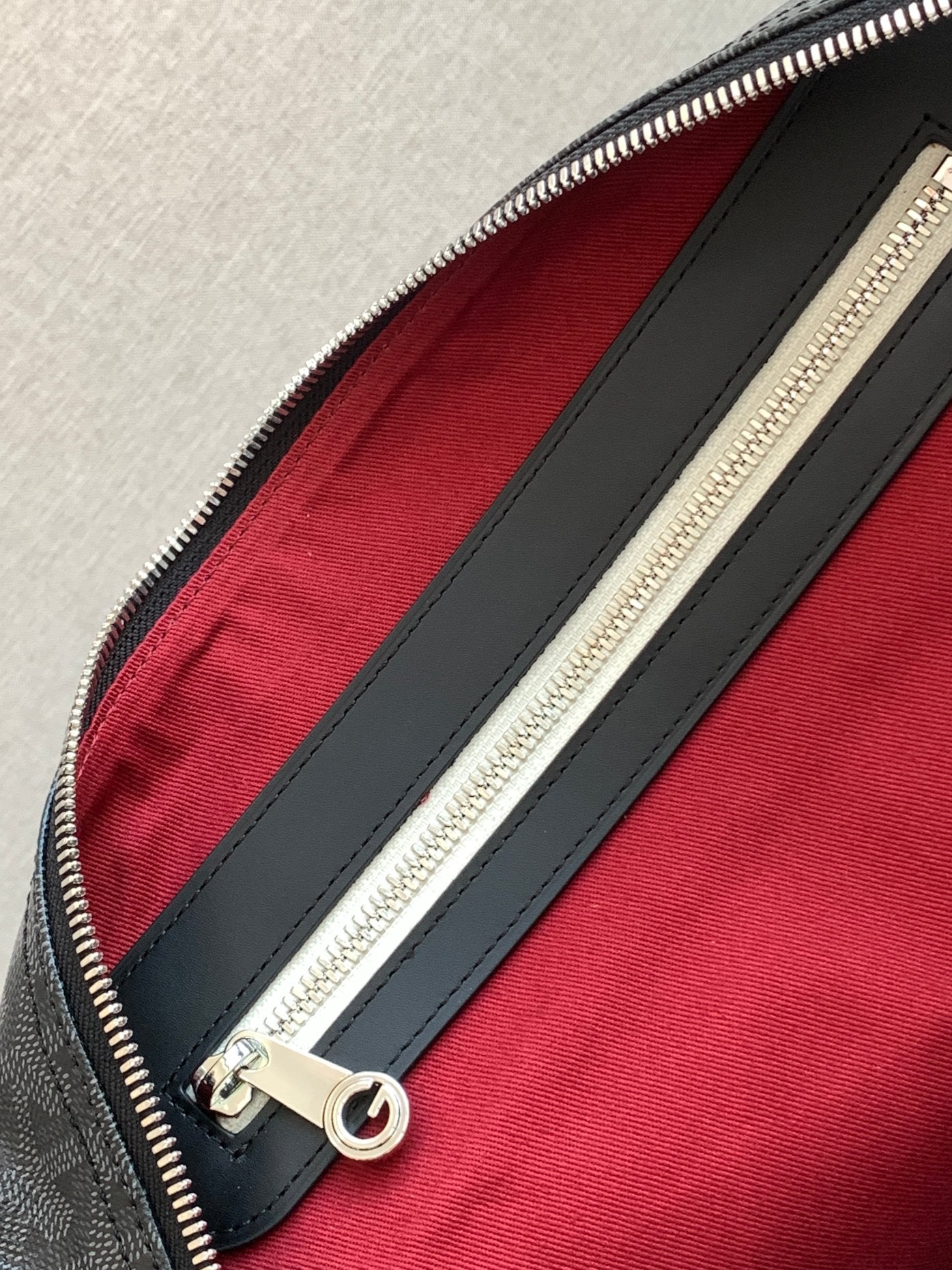 Goyard boston 50 duffle bag jet black