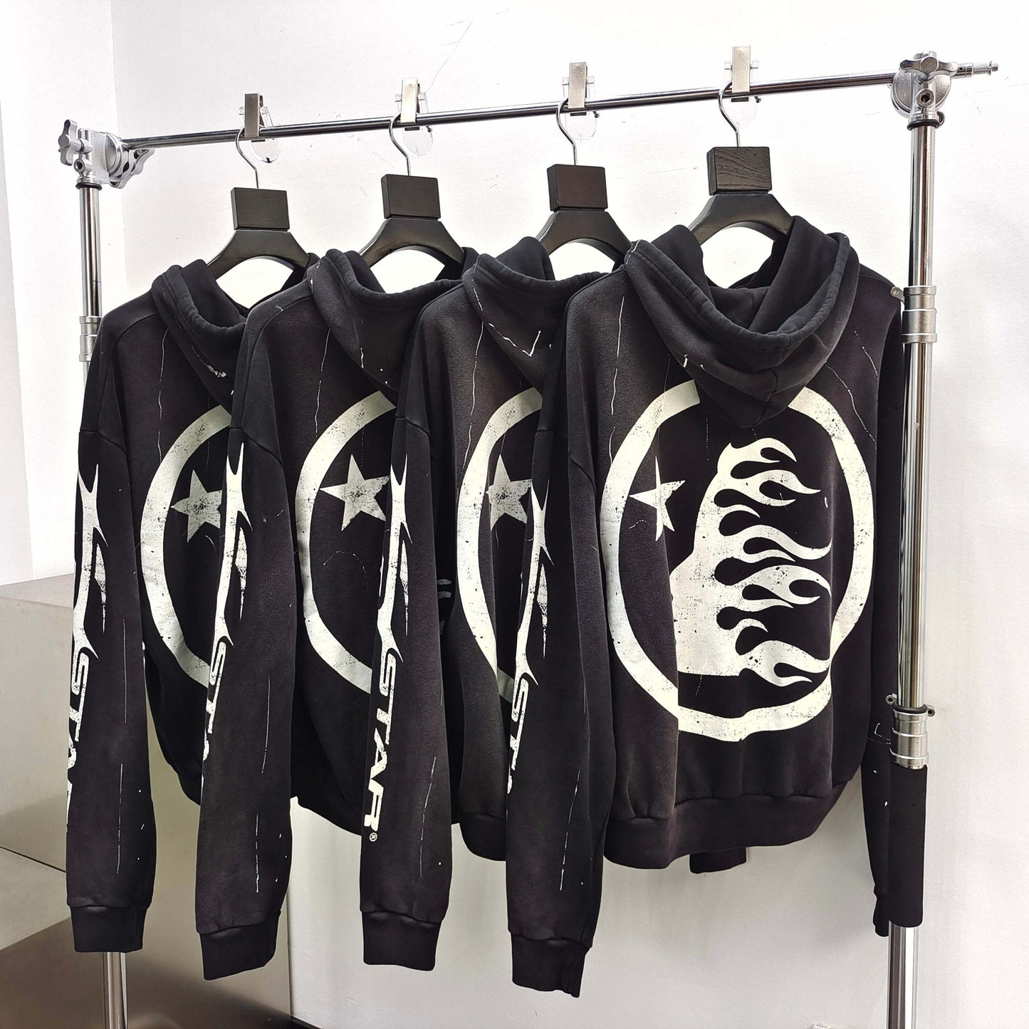 Hellstar x ComplexCon 2024 Exclusive Flame Hoodie